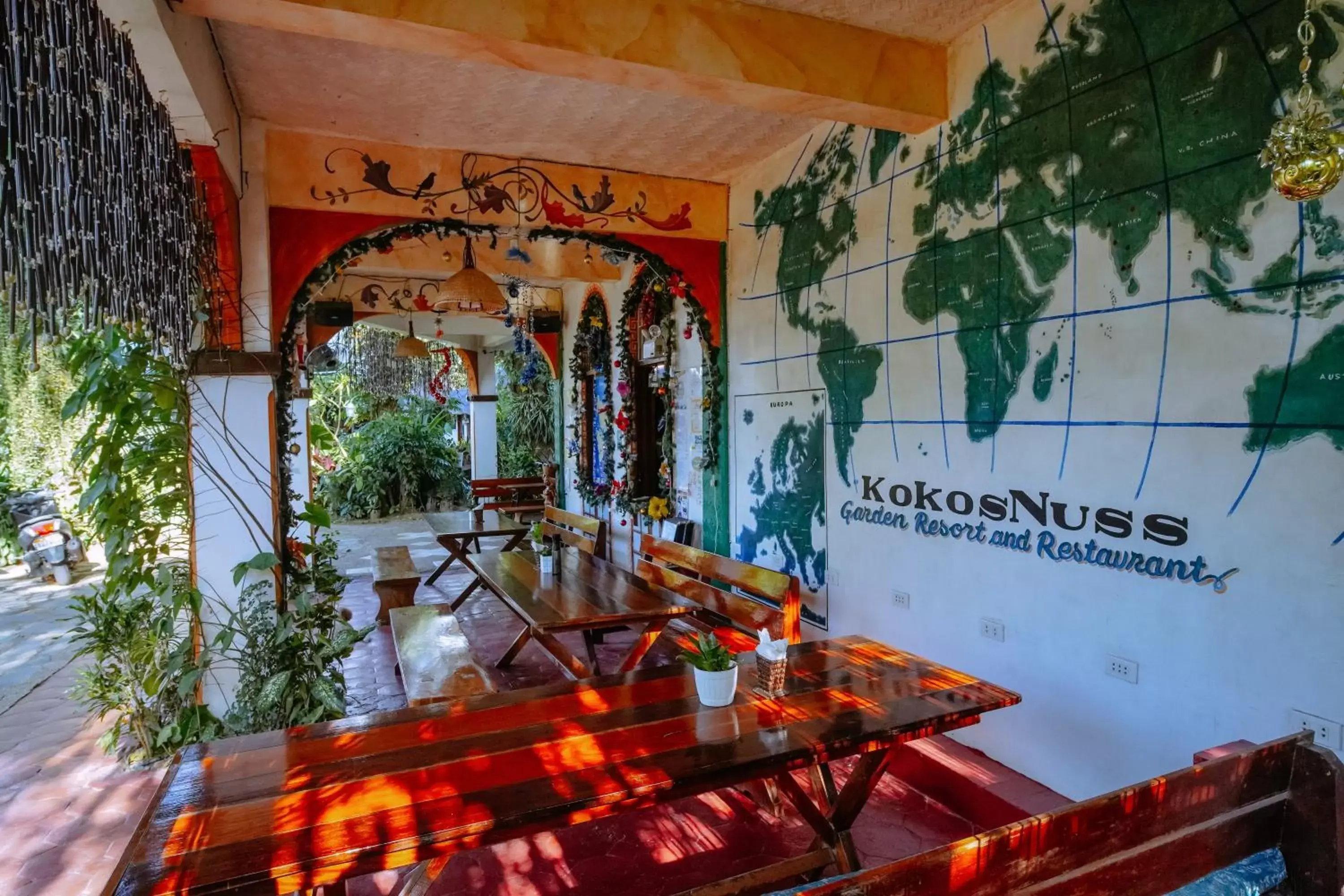 Restaurant/places to eat in Kokosnuss Garden Resort