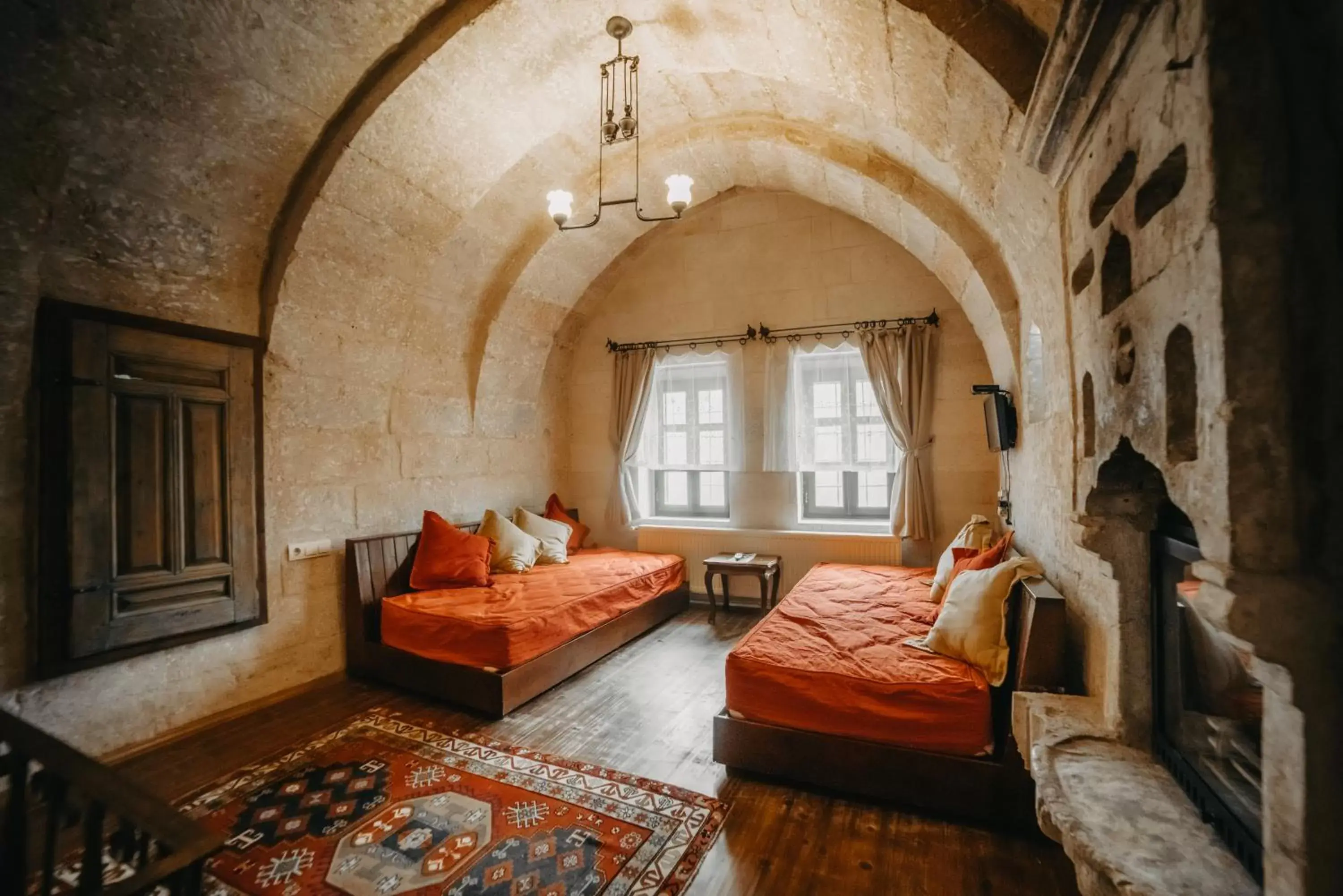 Seating Area in Dere Suites Cappadocia