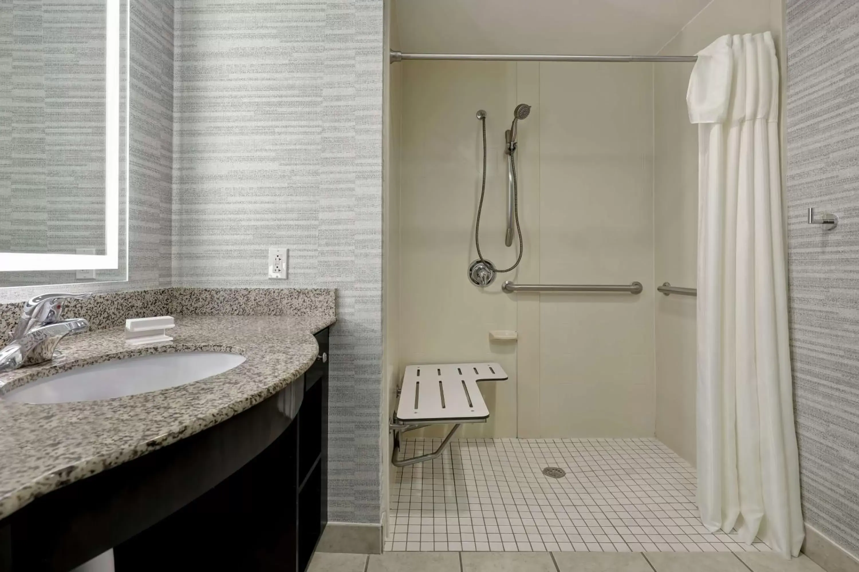 Bathroom in Homewood Suites by Hilton McAllen