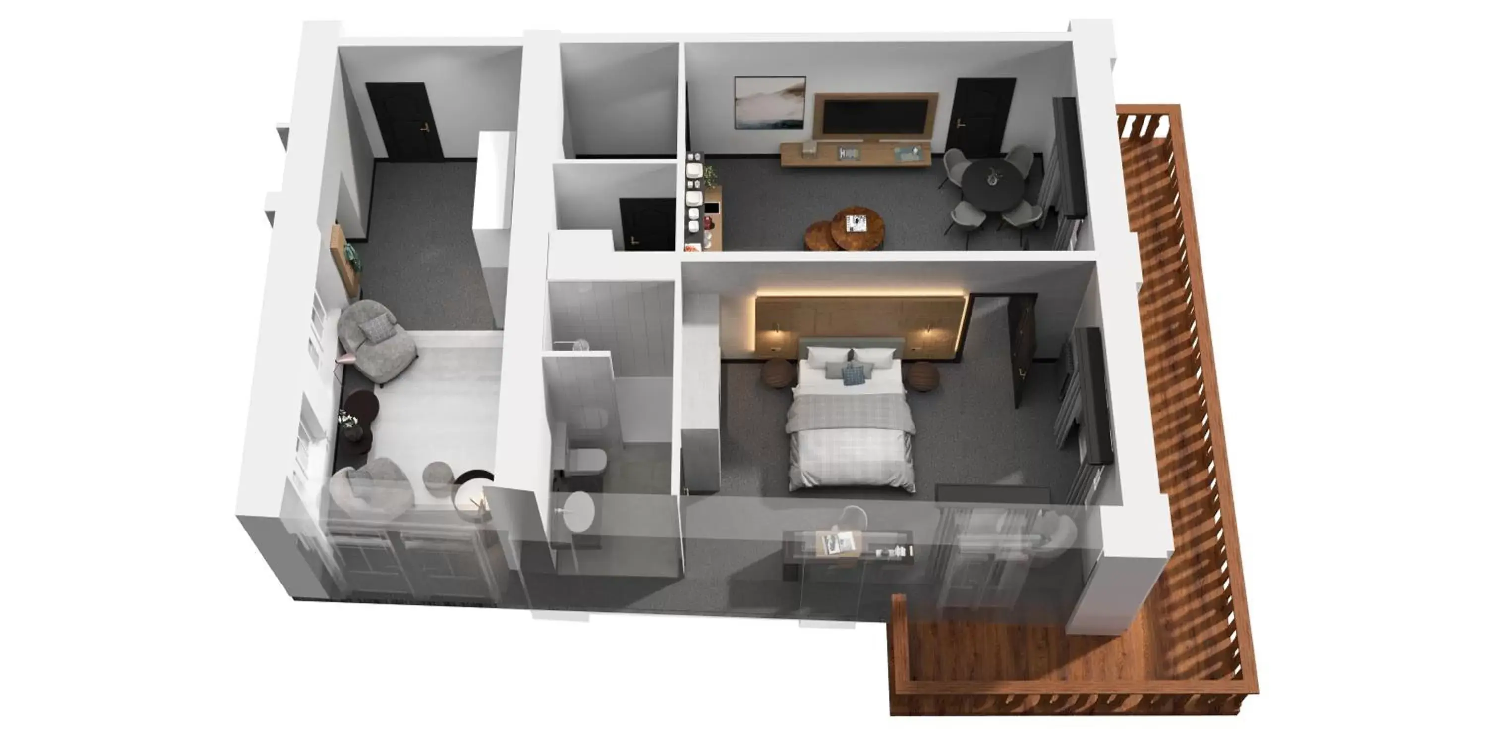 Bathroom, Floor Plan in Villars Palace