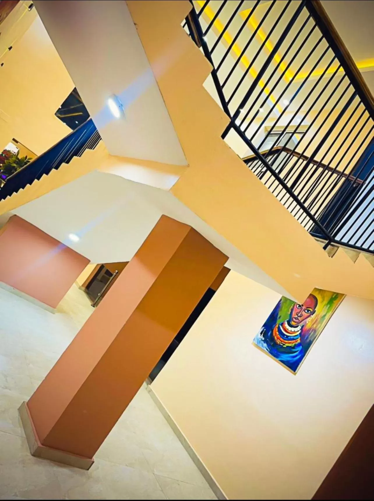 Inner courtyard view in Beniks courtyard Hotel