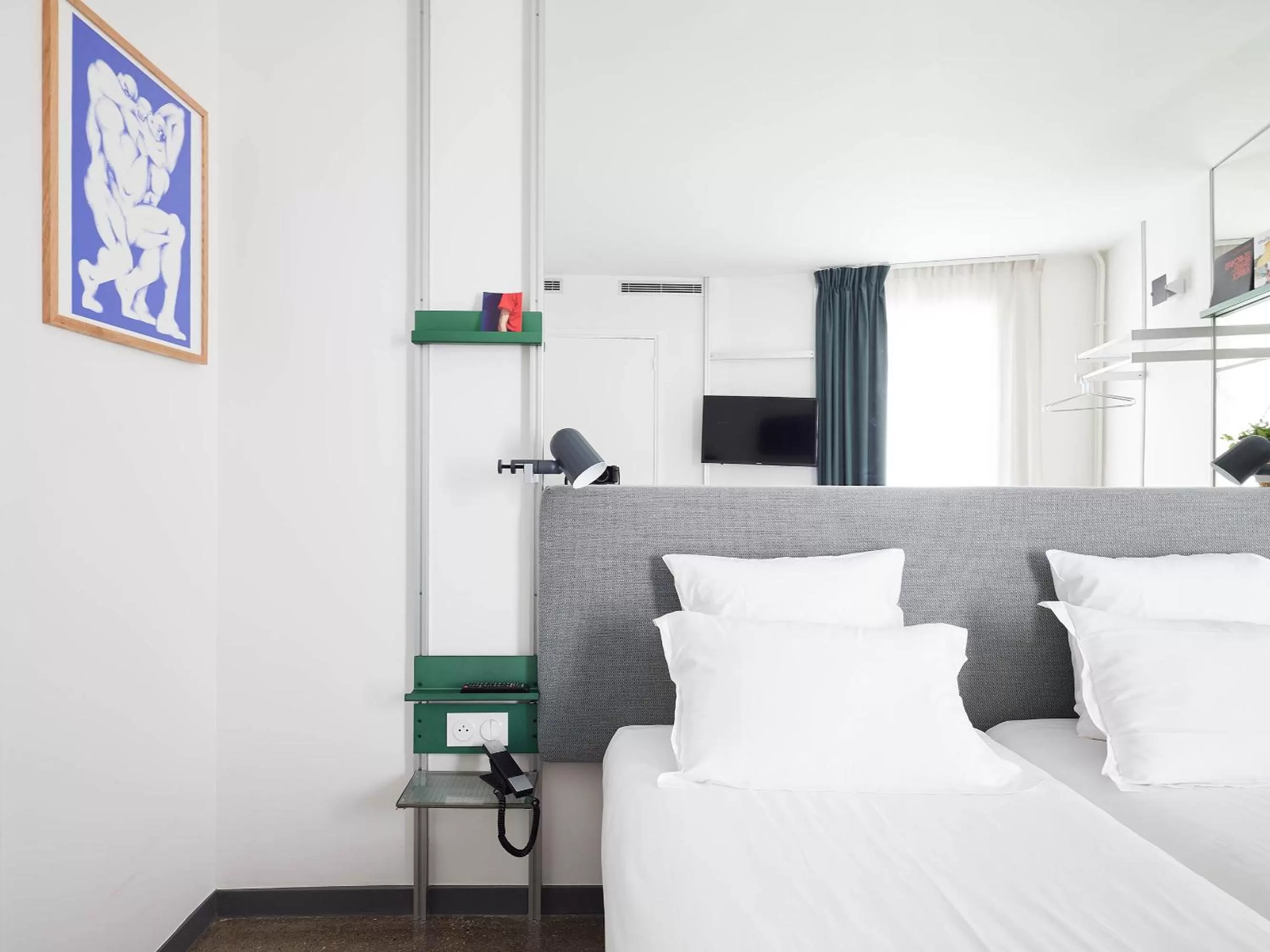 Bedroom, Bed in French Theory