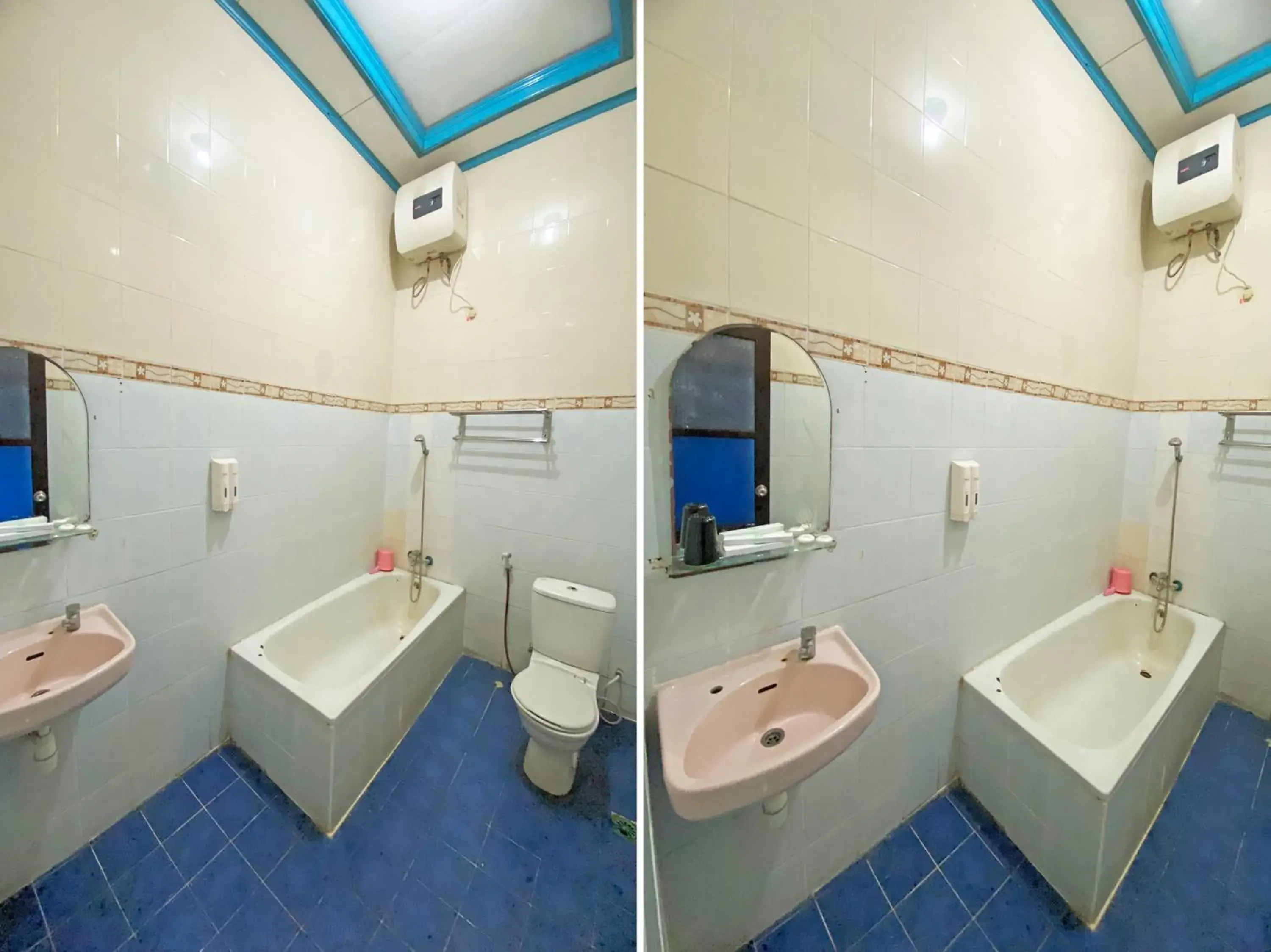Bathroom in Capital O 91806 Hotel Batu Suli