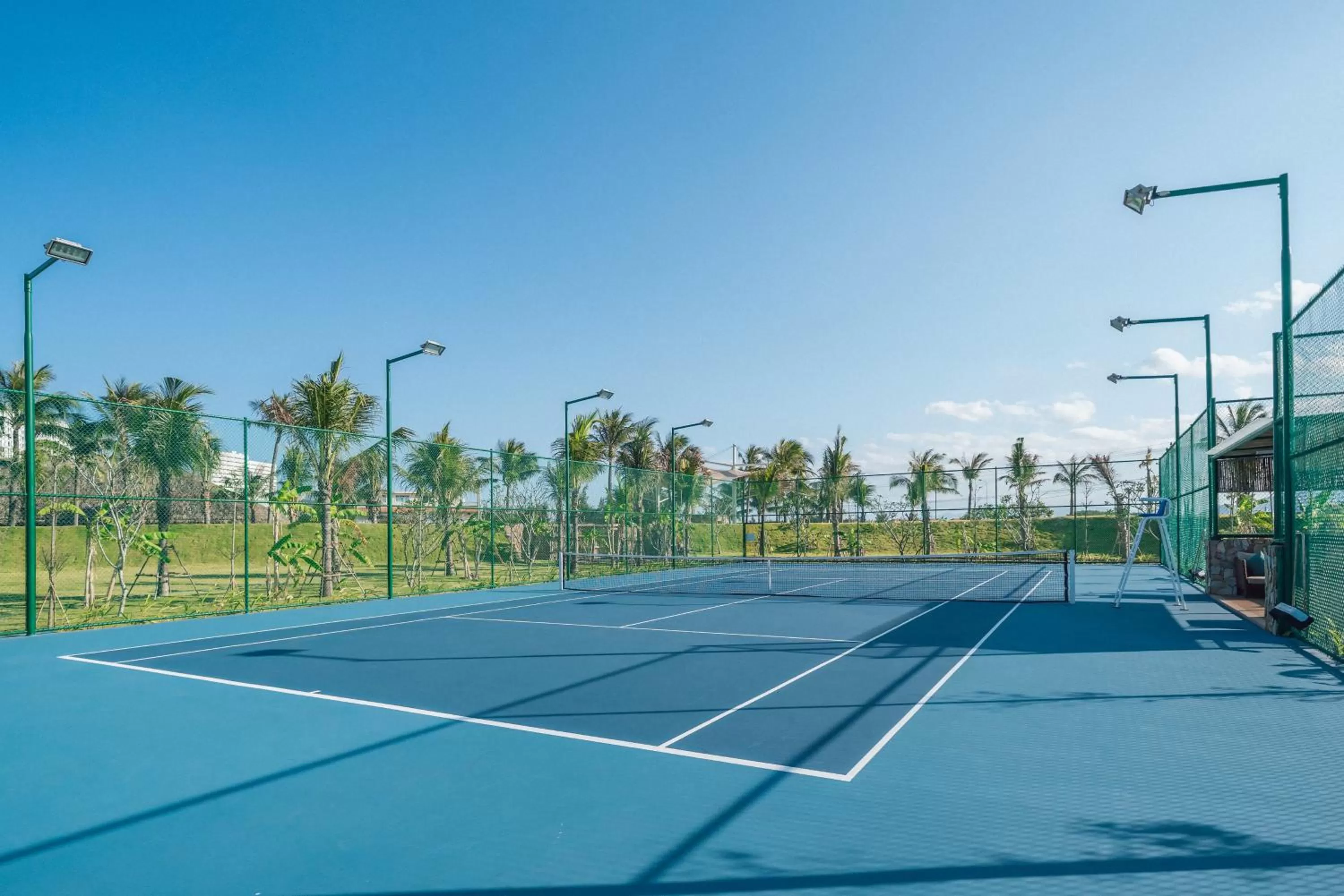 Tennis court in Fusion Resort Cam Ranh - All Spa Inclusive