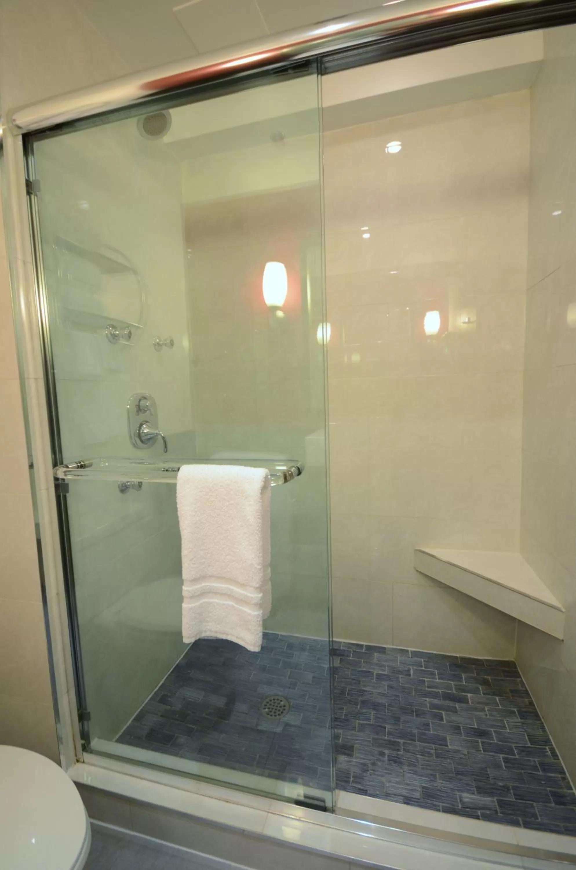 Shower in Armon Plaza Montreal Airpt, Trademark Collection by Wyndham
