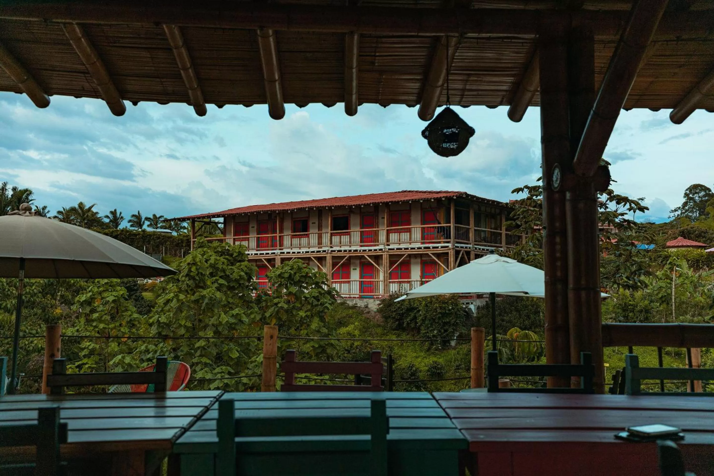 Property building in Los Otobos finca hotel 1