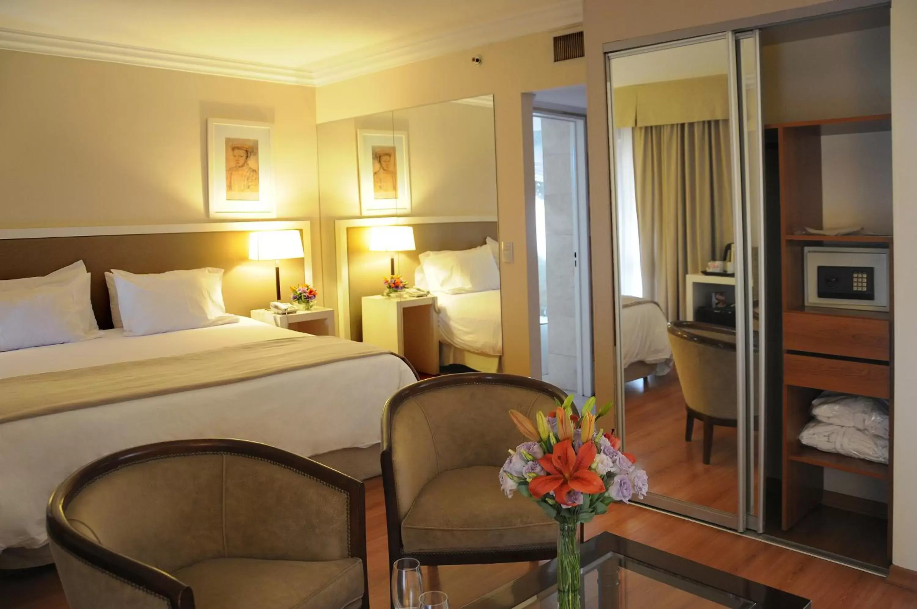 Decorative detail, Bed in Huentala Hotel Decorative detail, Bed in Huentala Hotel