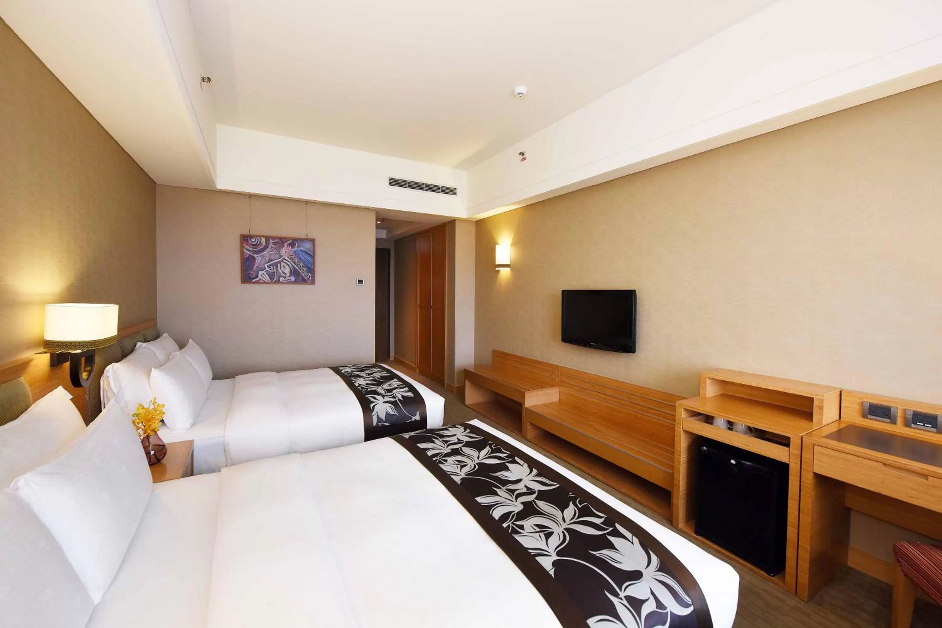 Bed in Fullon Hotel Hualien