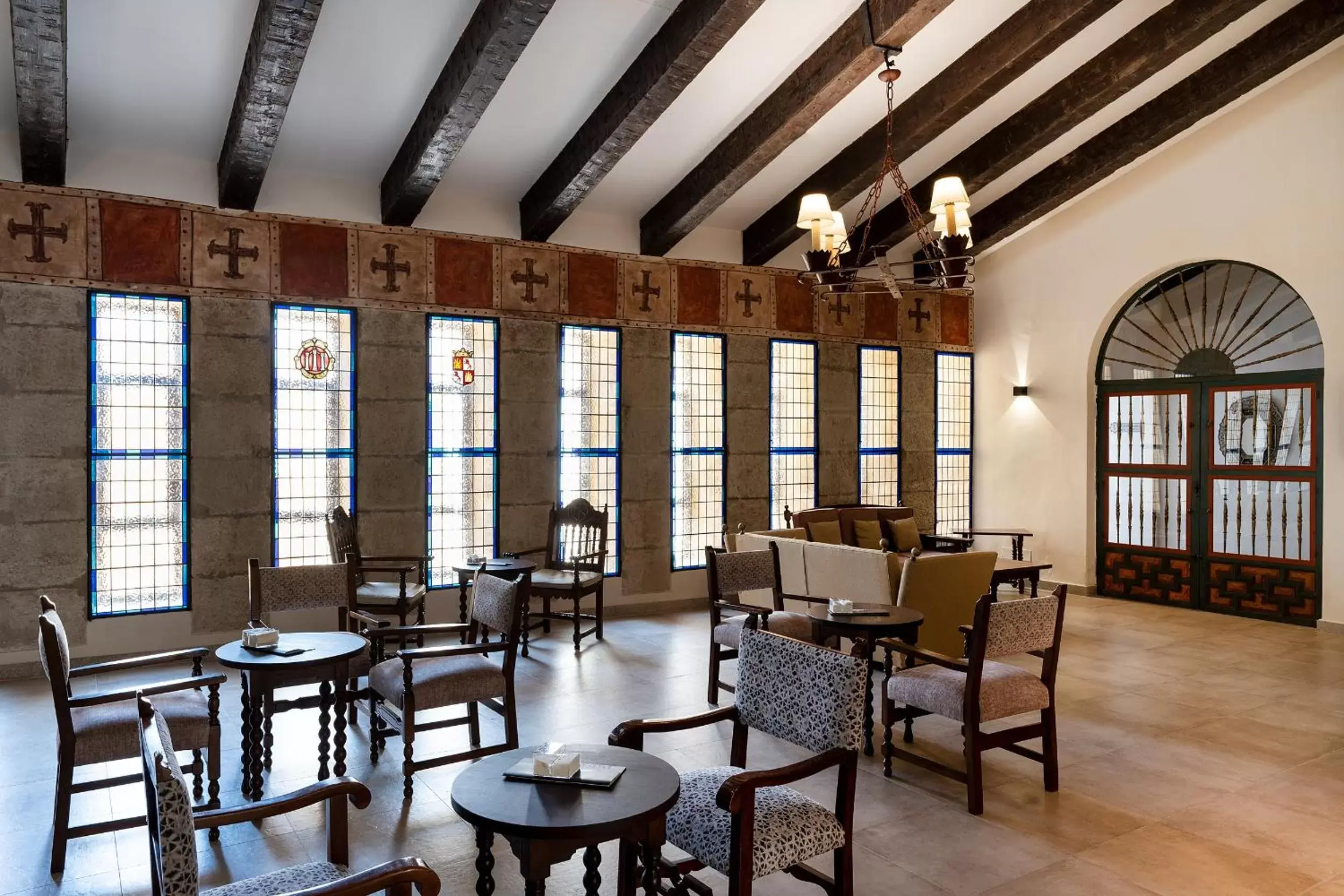 Living room, Restaurant/Places to Eat in Parador de Ciudad Rodrigo