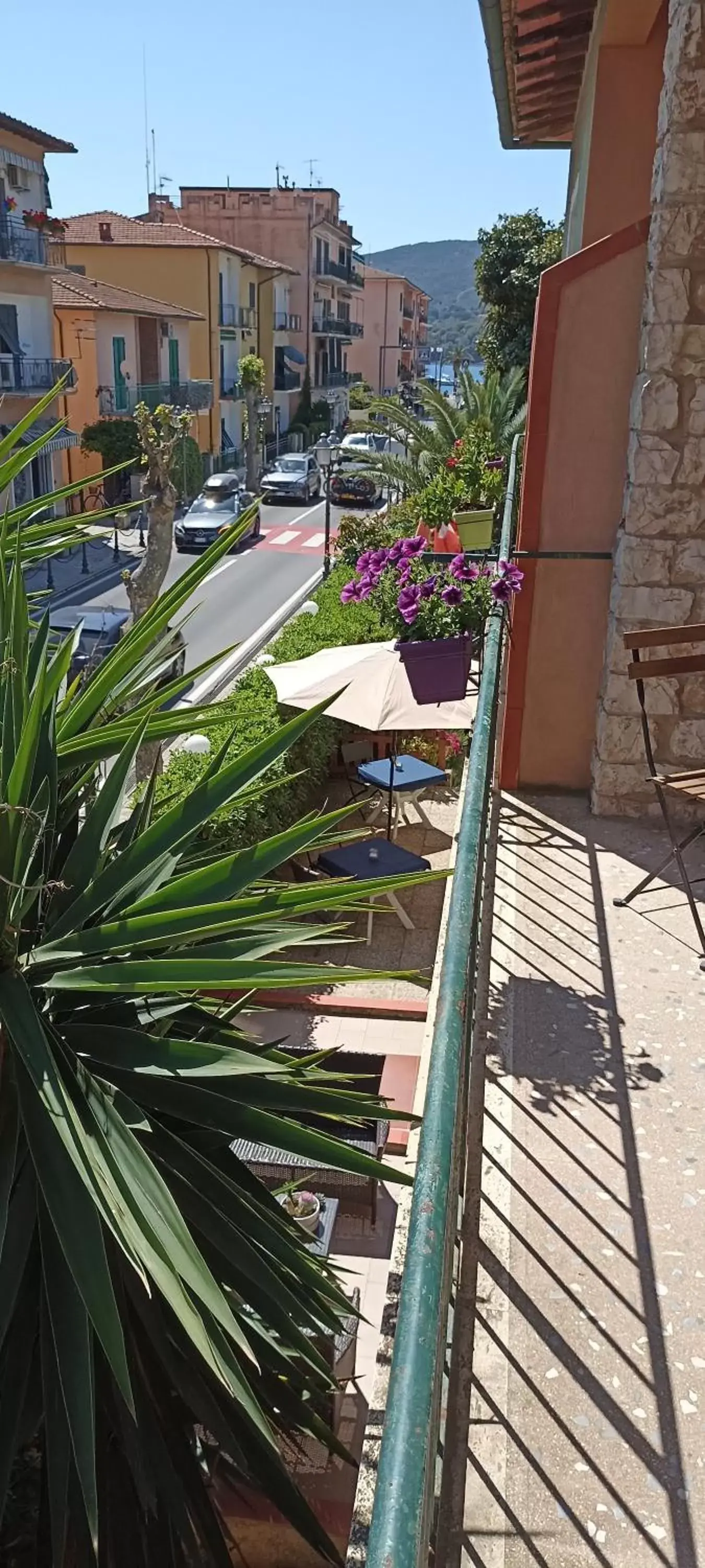 Balcony/Terrace in Hotel VILLA ITALIA