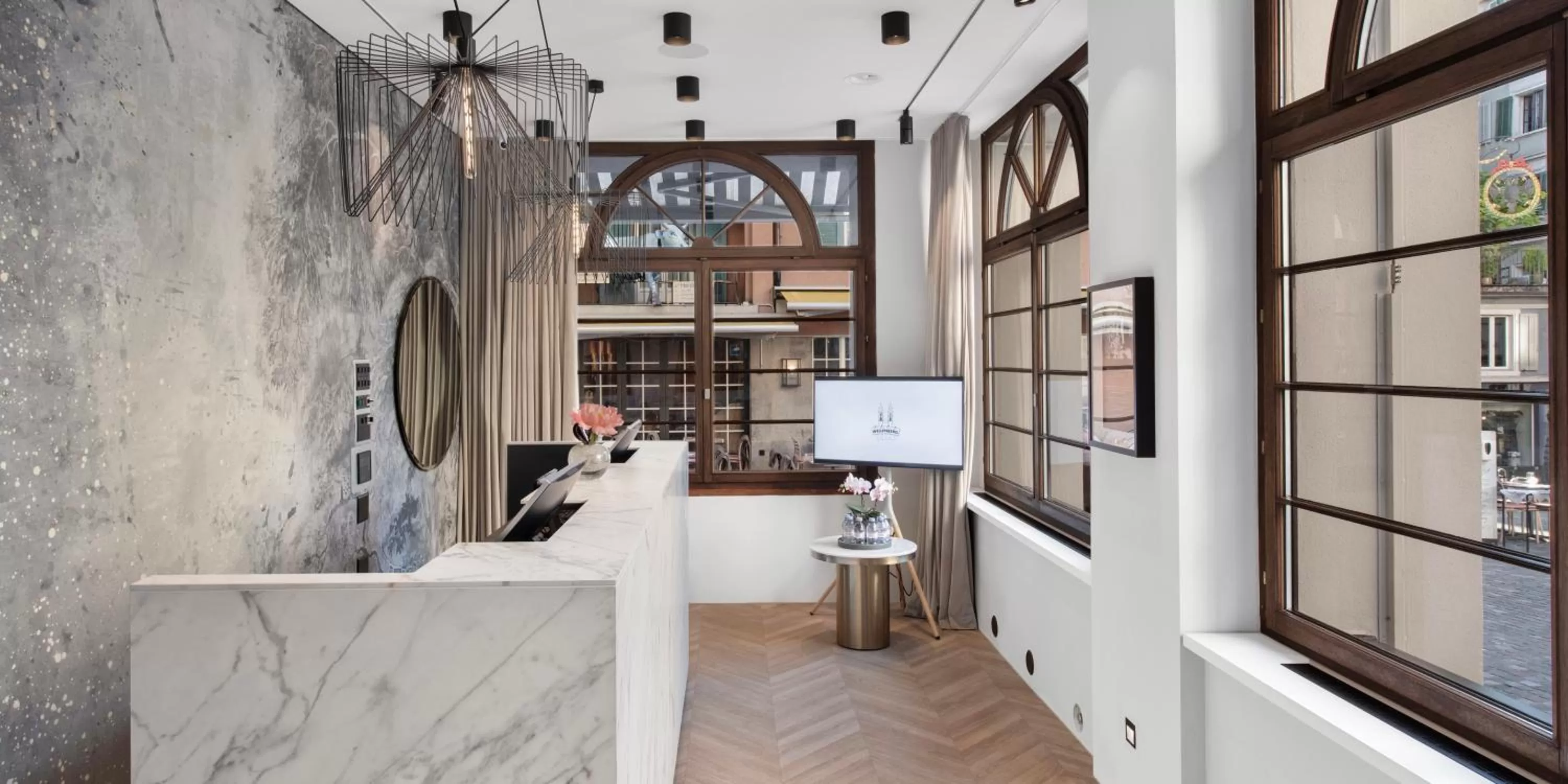 Lobby or reception in Boutique Hotel Wellenberg