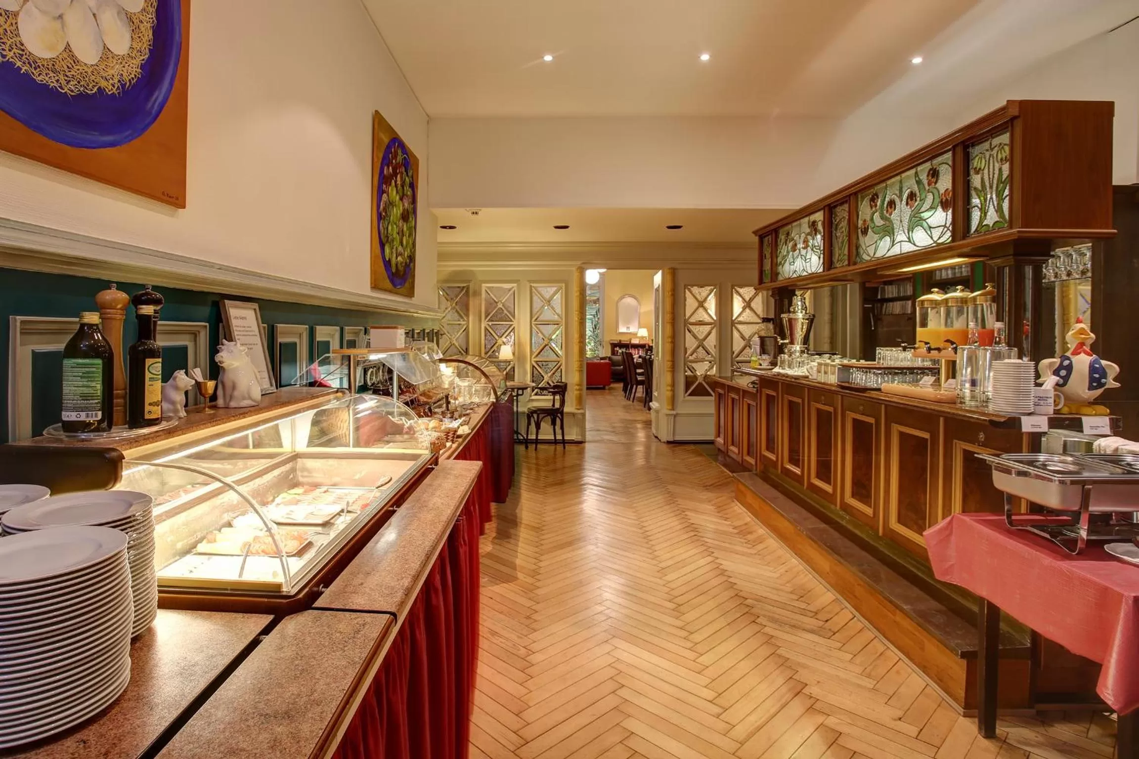 Buffet breakfast in Trip Inn Hotel Blankenburg