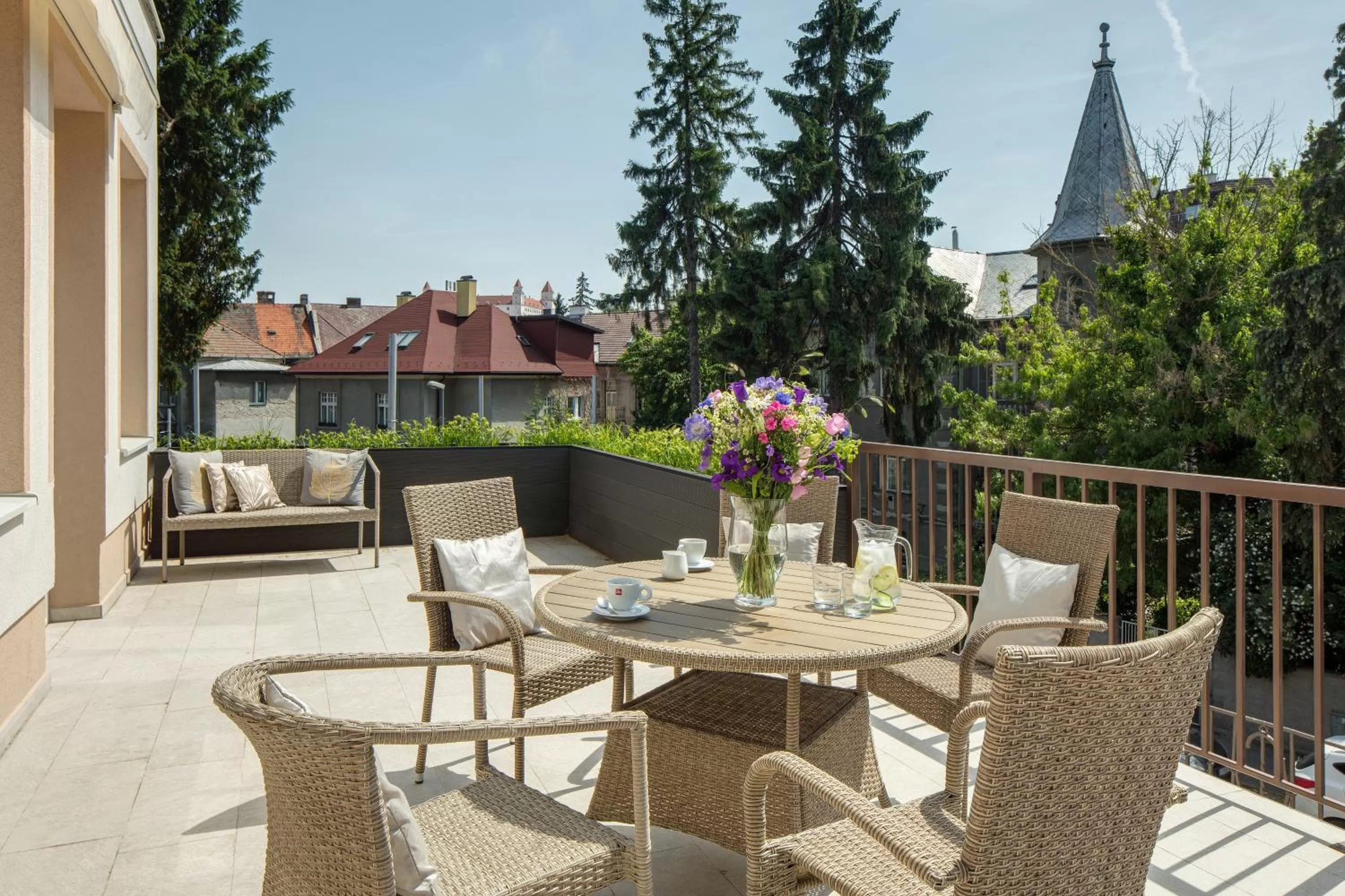 Garden in Mamaison Residence Sulekova Bratislava