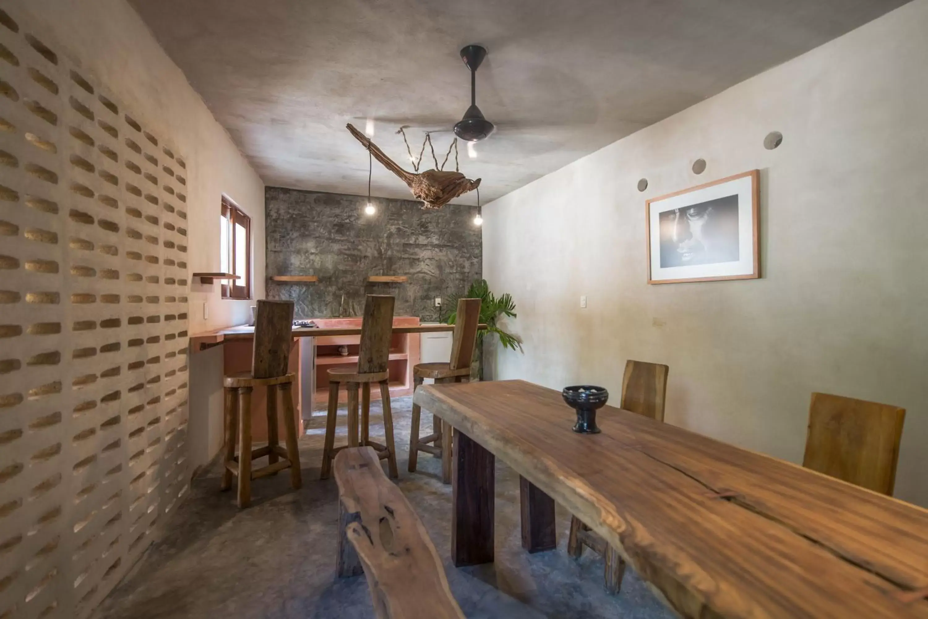 Dining Area in Casa Coyote Tulum