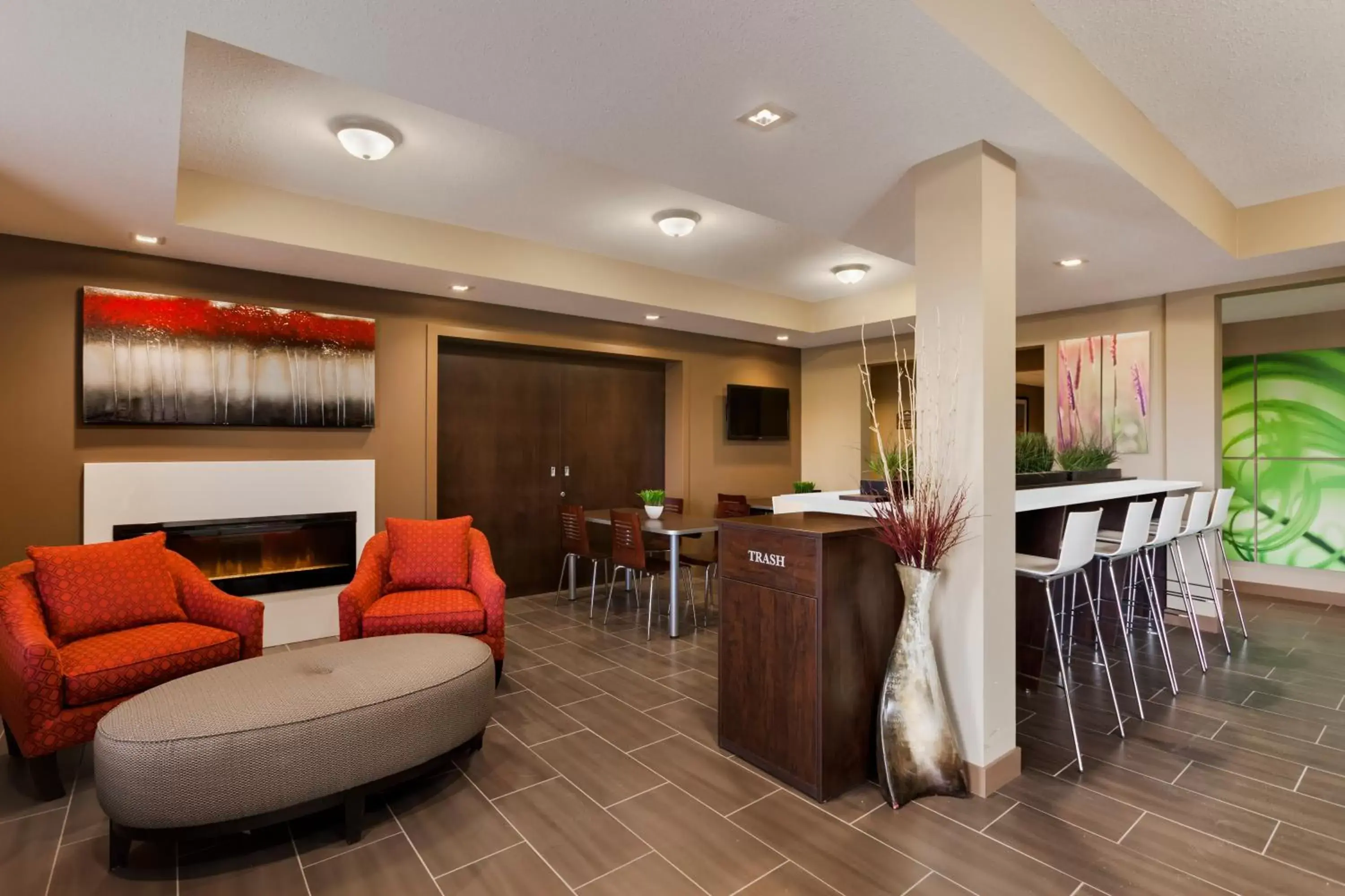 Lobby or reception, Lobby/Reception in Microtel Inn & Suites by Wyndham Lloydminster