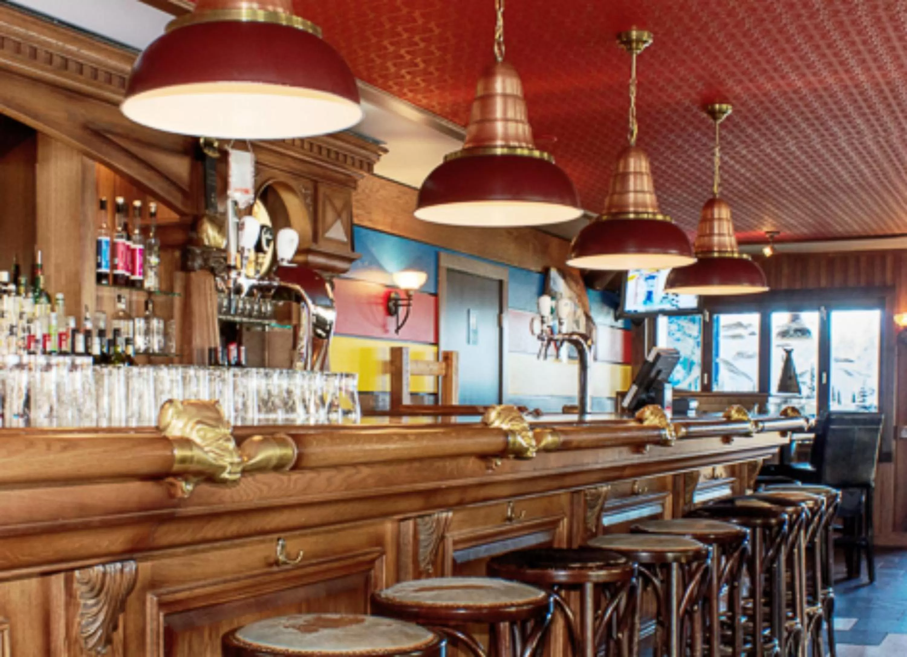 Restaurant/places to eat in The Bulldog Hotel