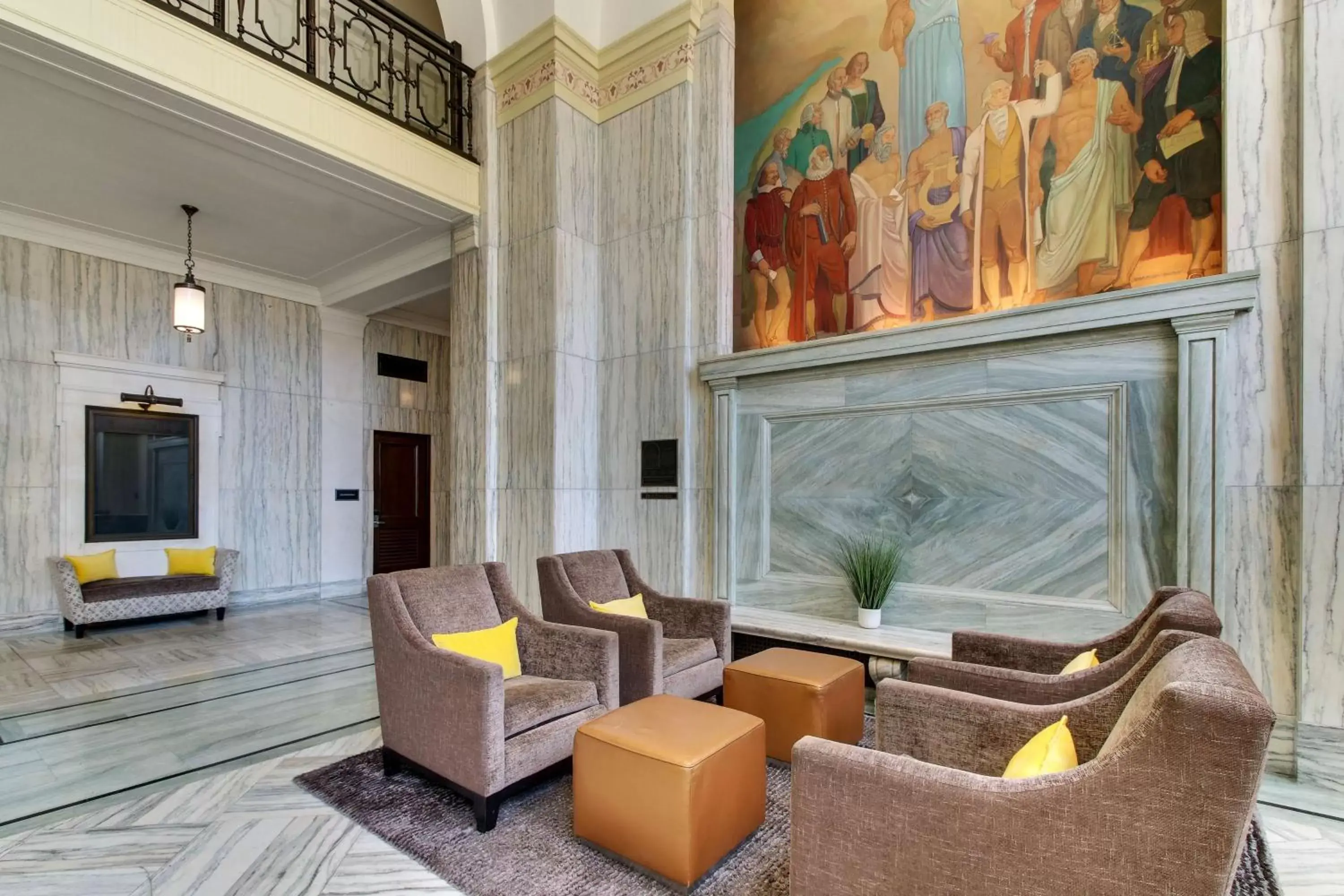 Lobby or reception, Seating Area in Drury Plaza Hotel Cleveland Downtown