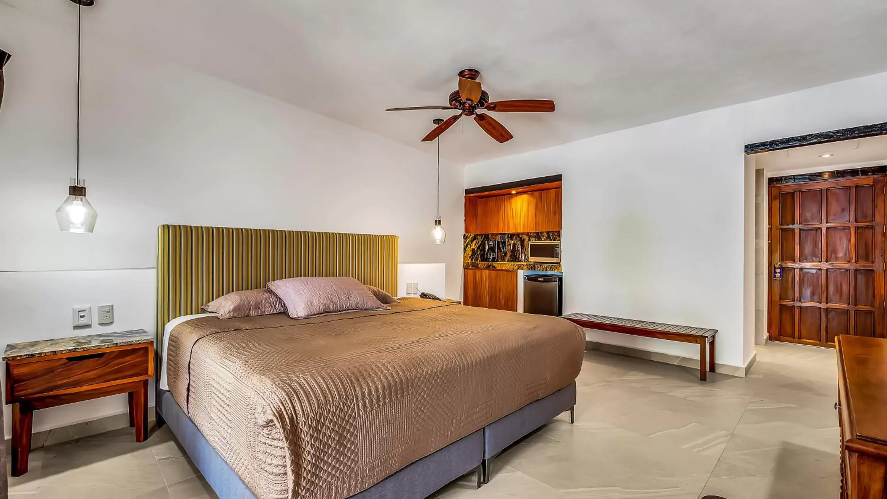 Bed in Marboka Hotel & Suites