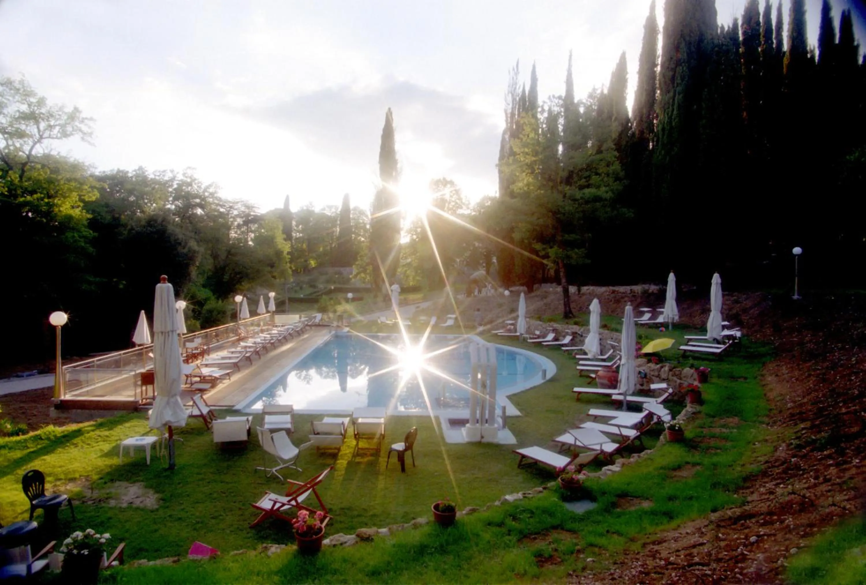 Swimming pool in Park Hotel Villa Potenziani