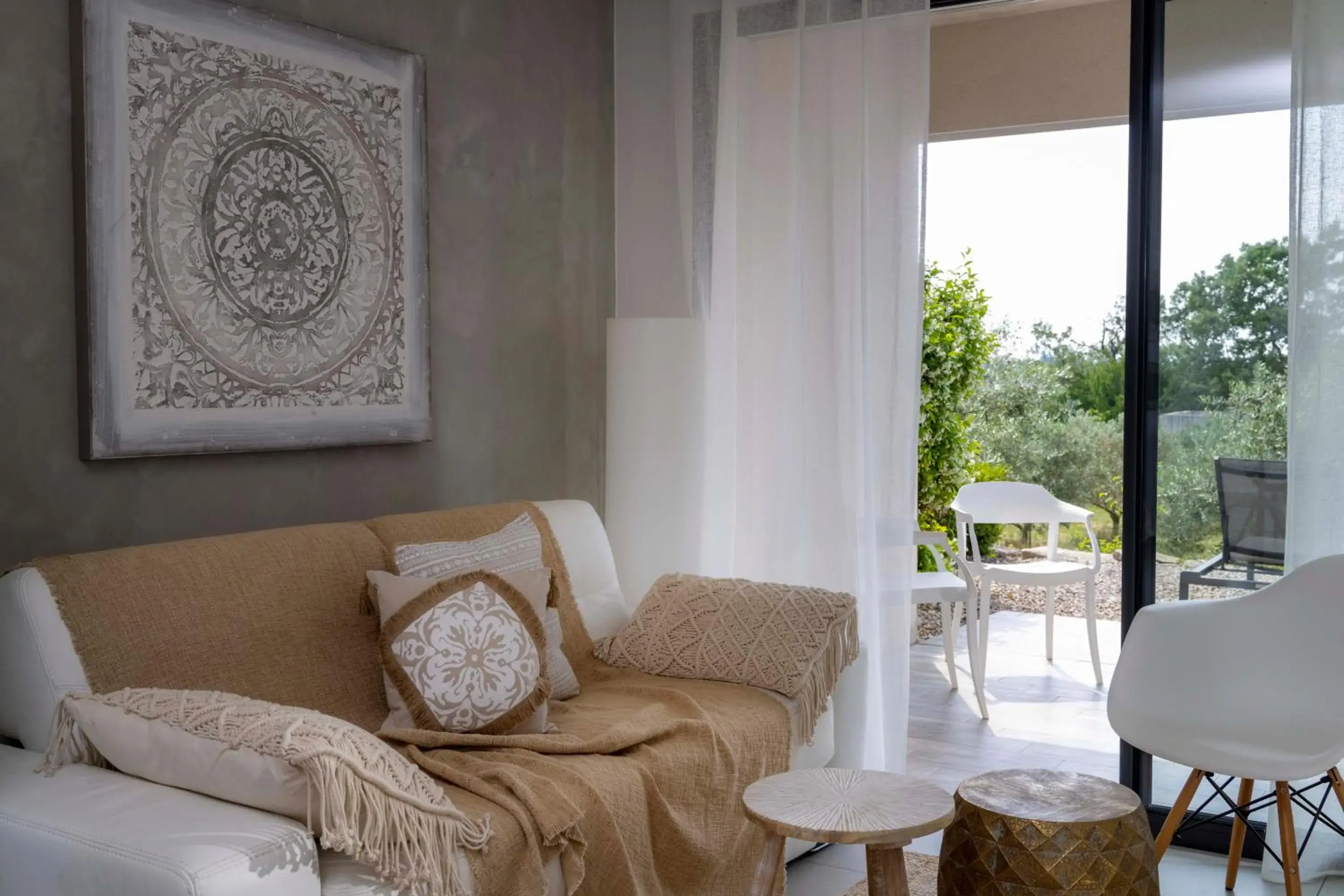 Bedroom, Seating Area in Le Mas du Terme