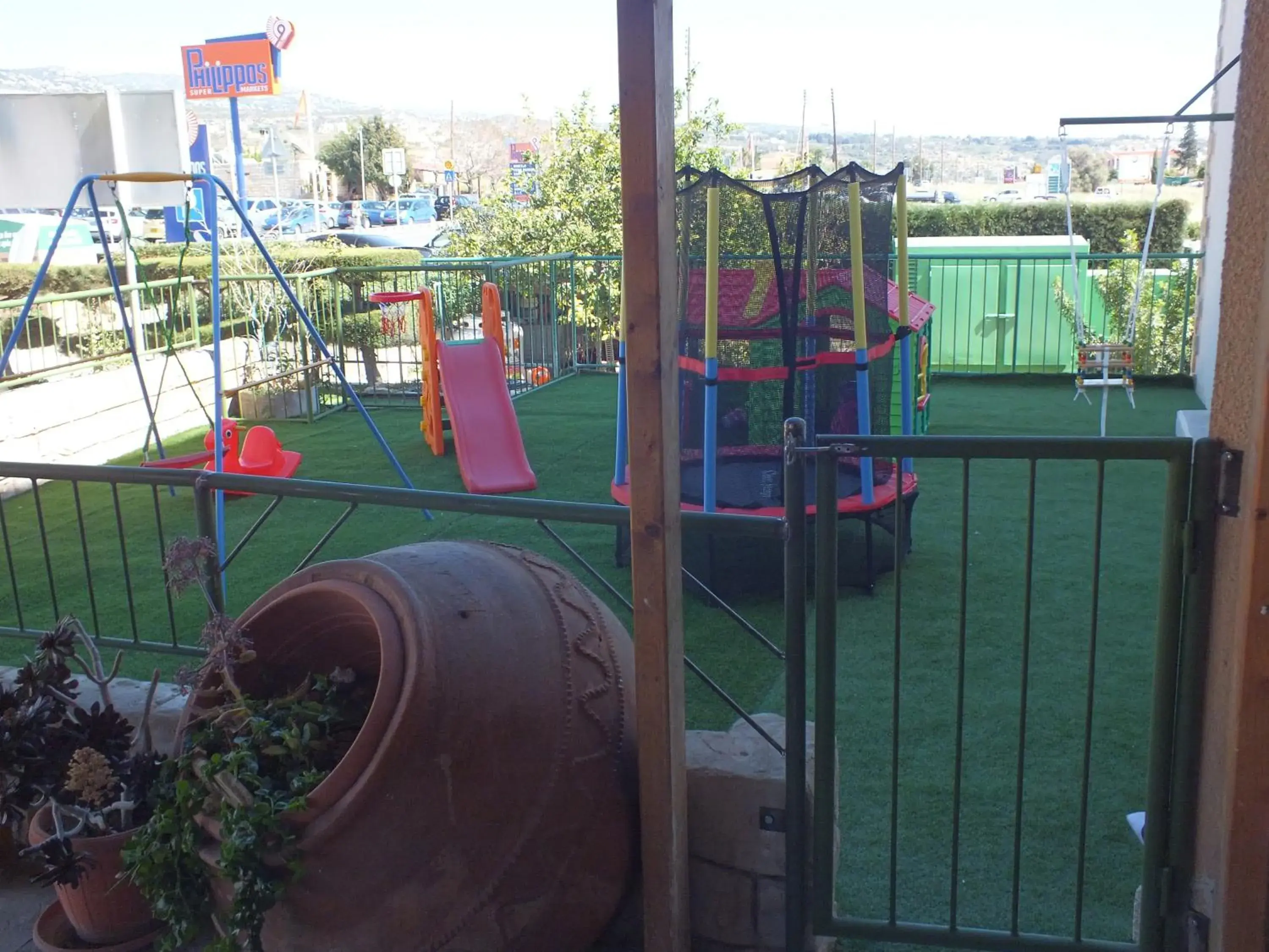 Children play ground, Children's Play Area in Petsas Apartments