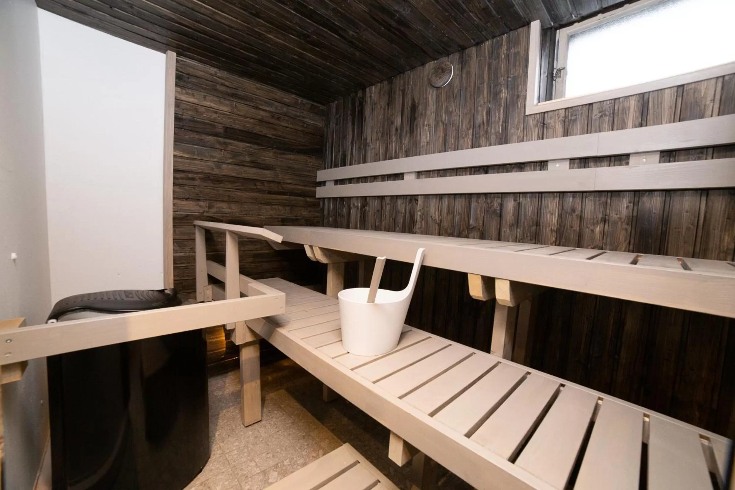 Sauna in Motel Tornio