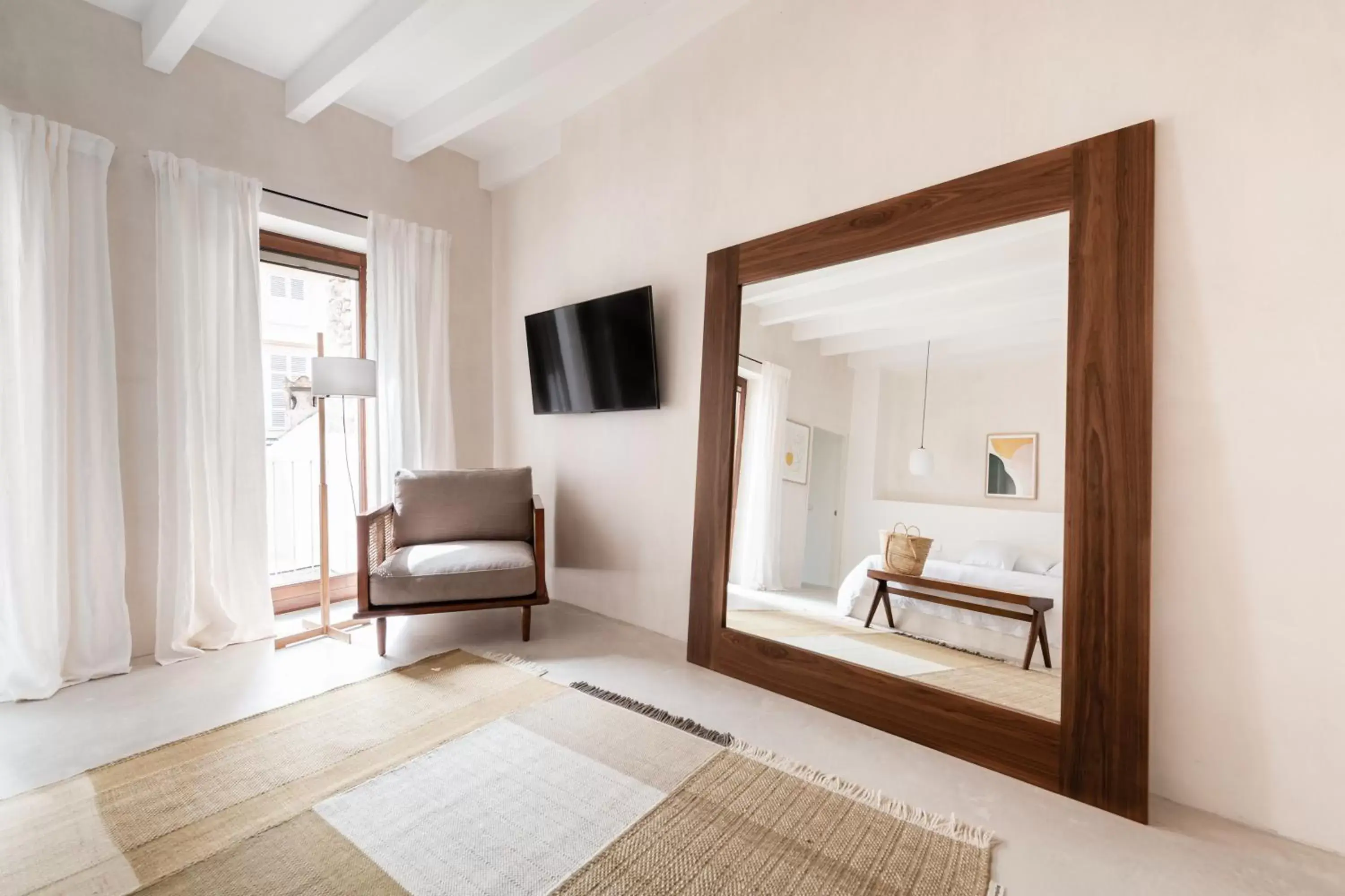 Seating Area in Meem Townhouse