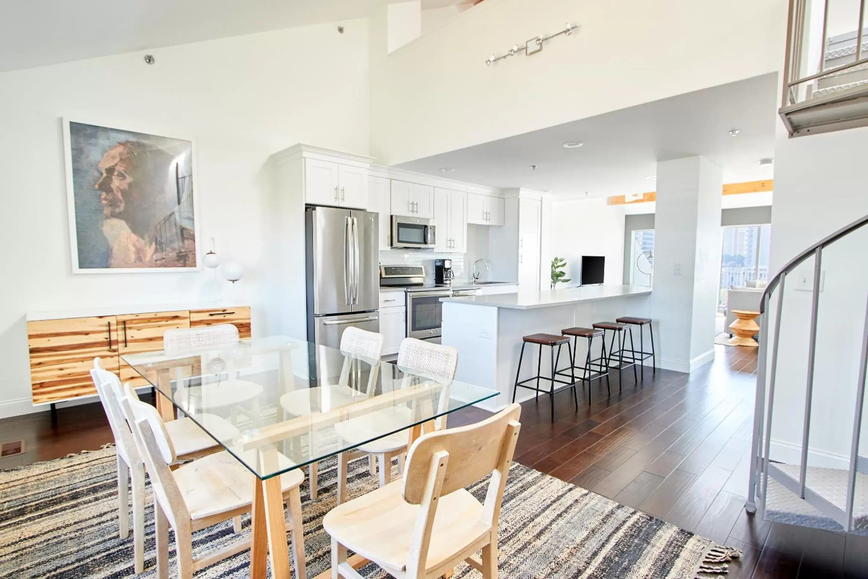 Living room, Dining Area in Sonder Baltimore Place