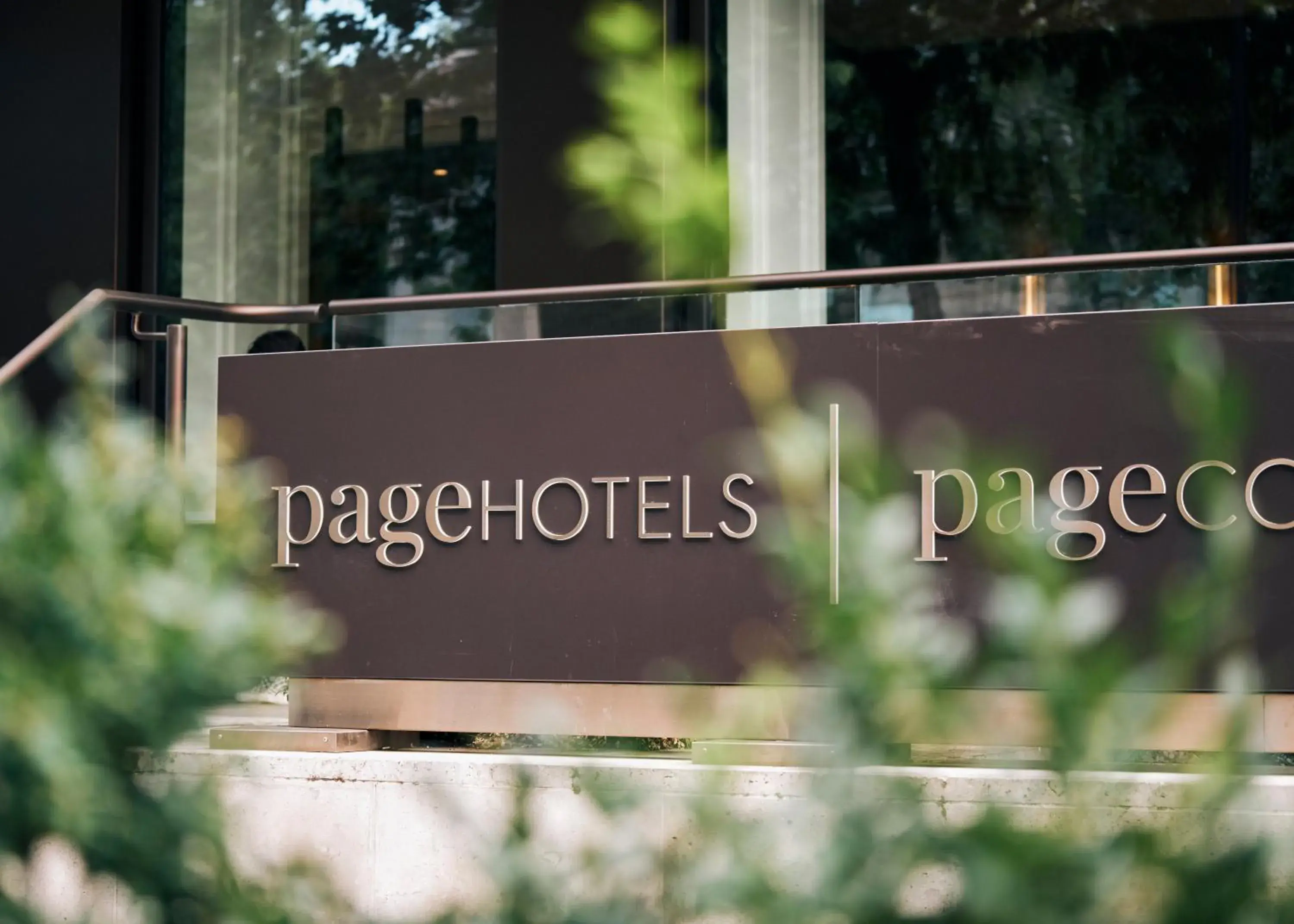 Facade/entrance in Page8, Page Hotels