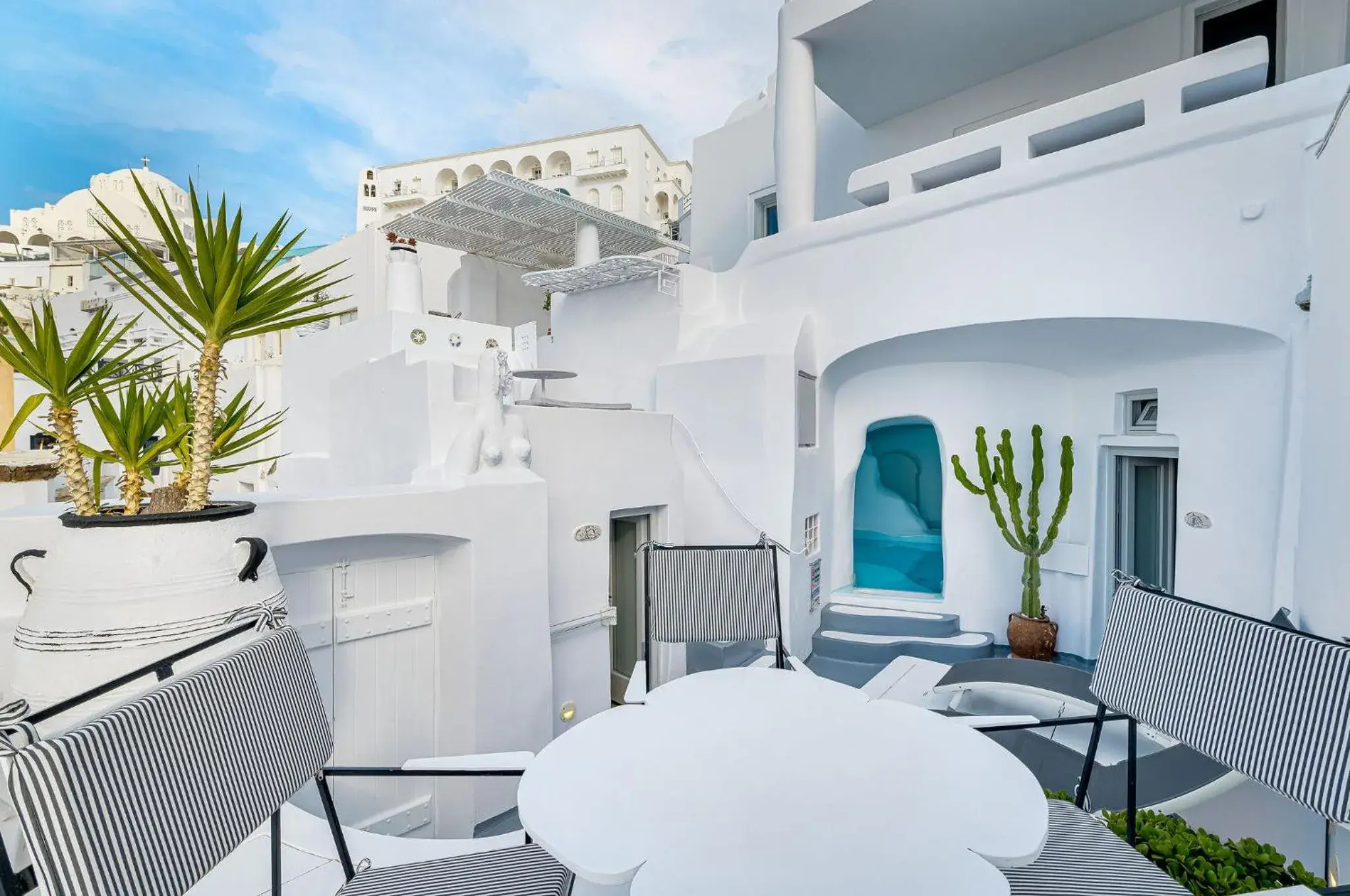 Property building in Trieris Villa & Suites Property building in Trieris Villa & Suites