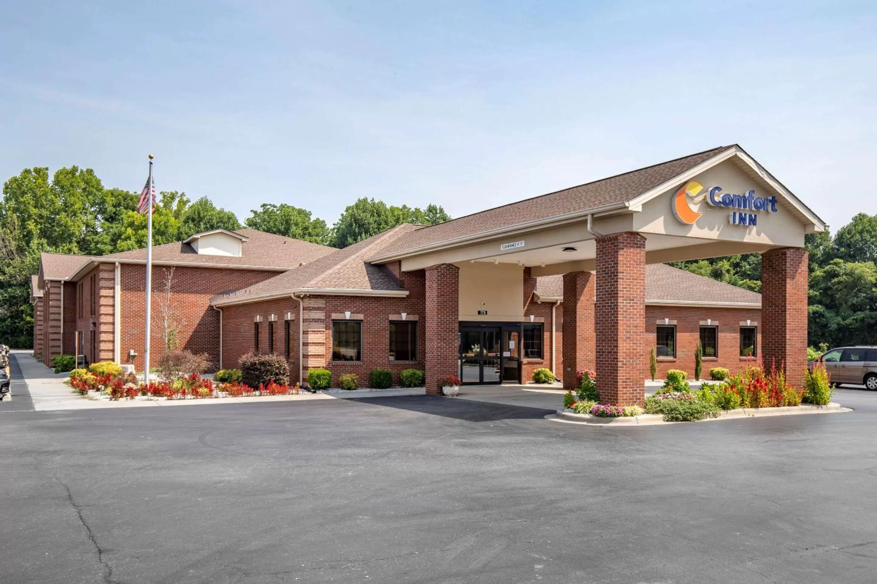 Property building in Comfort Inn near Downtown & Blue Ridge PKWY