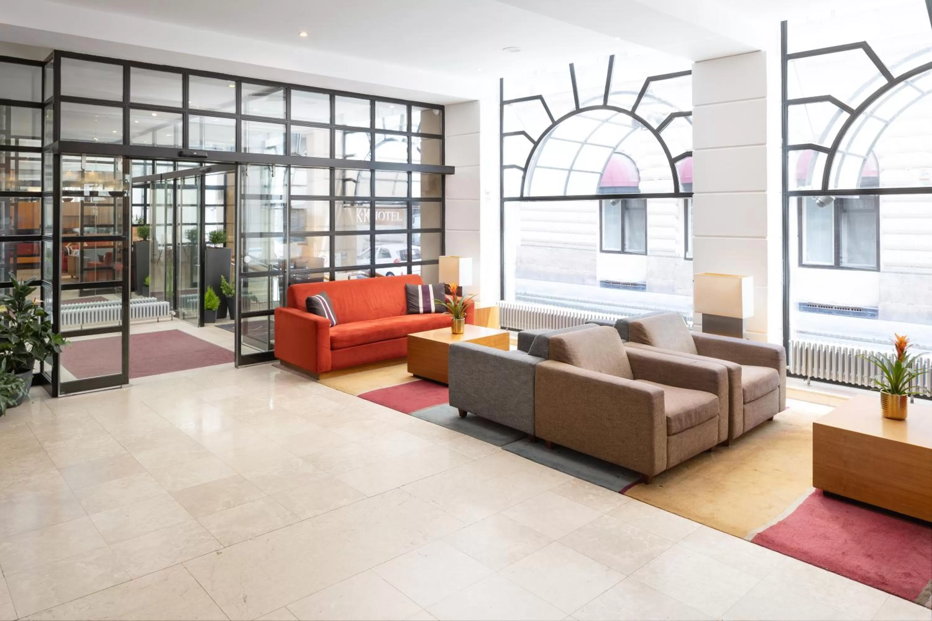 Lobby or reception in K+K Hotel Opera