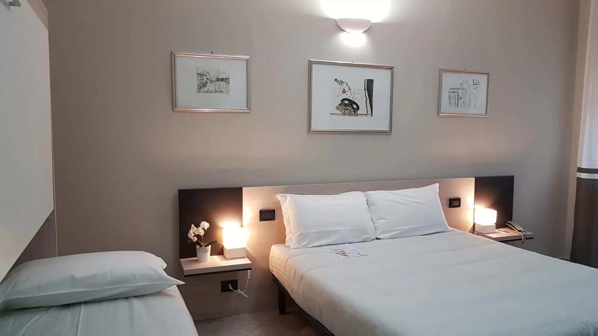 Bed in Hotel Gran Torino