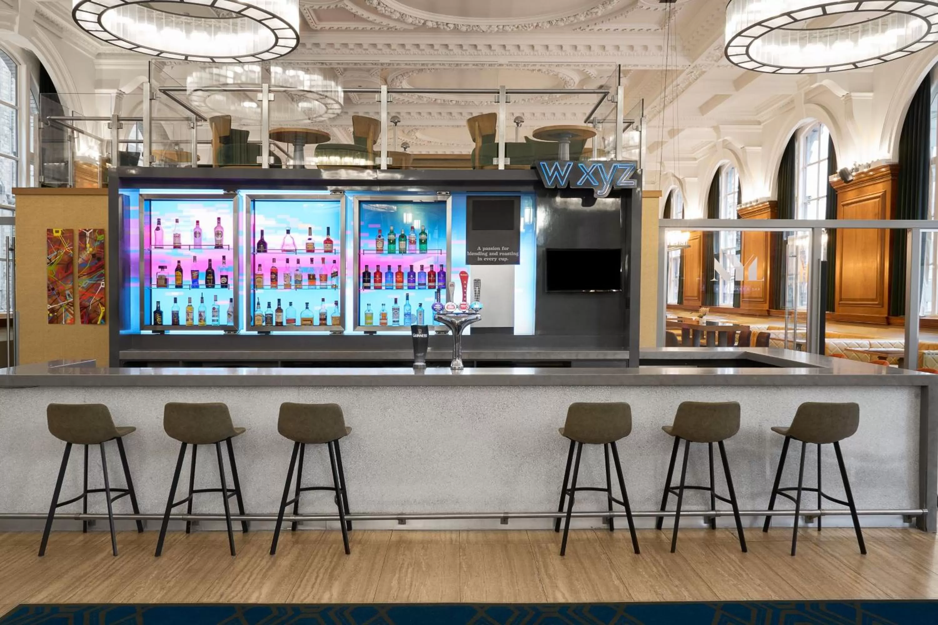 Lounge or bar in Aloft Liverpool