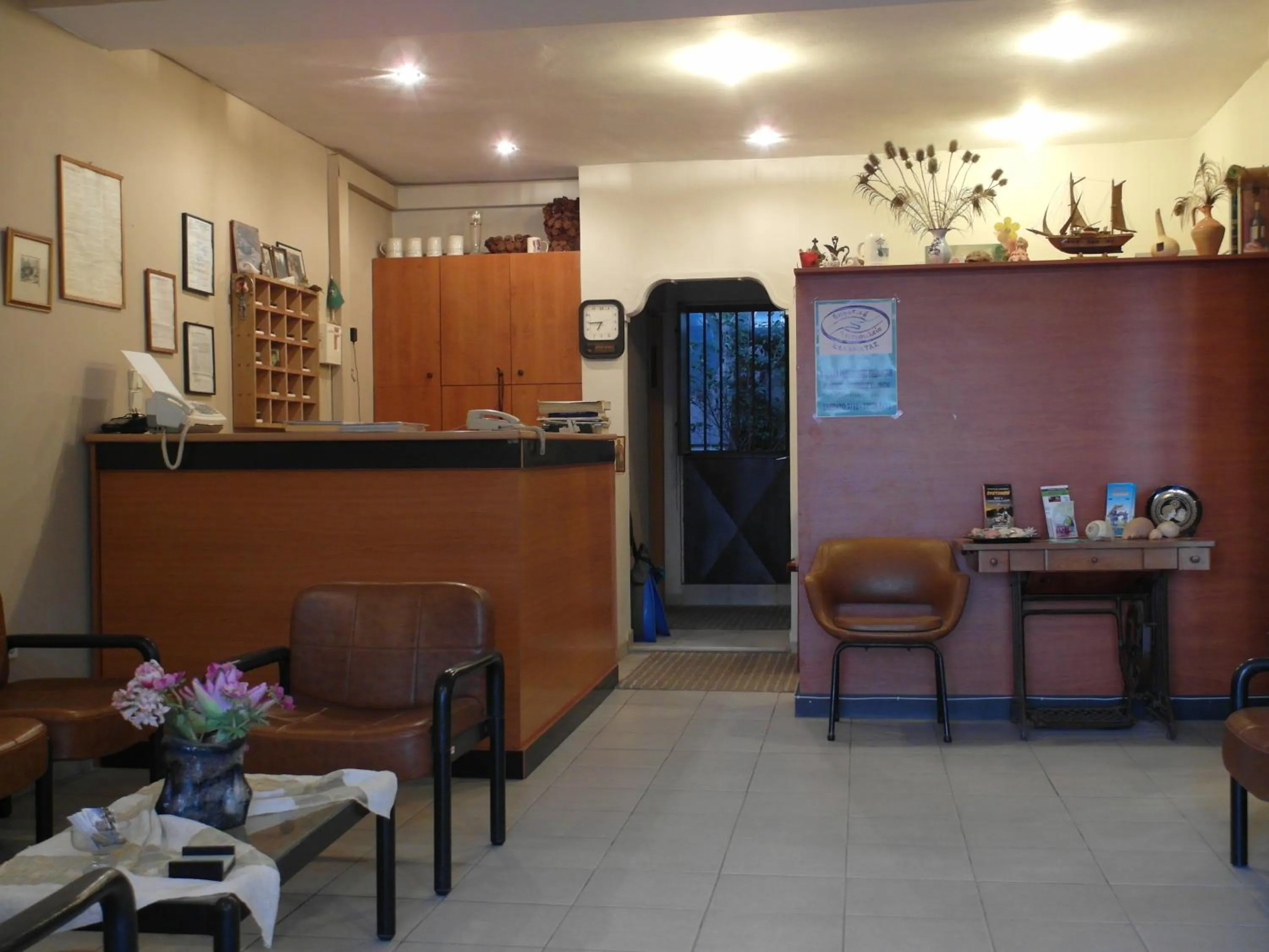 Lobby or reception in Hotel Alexandrion