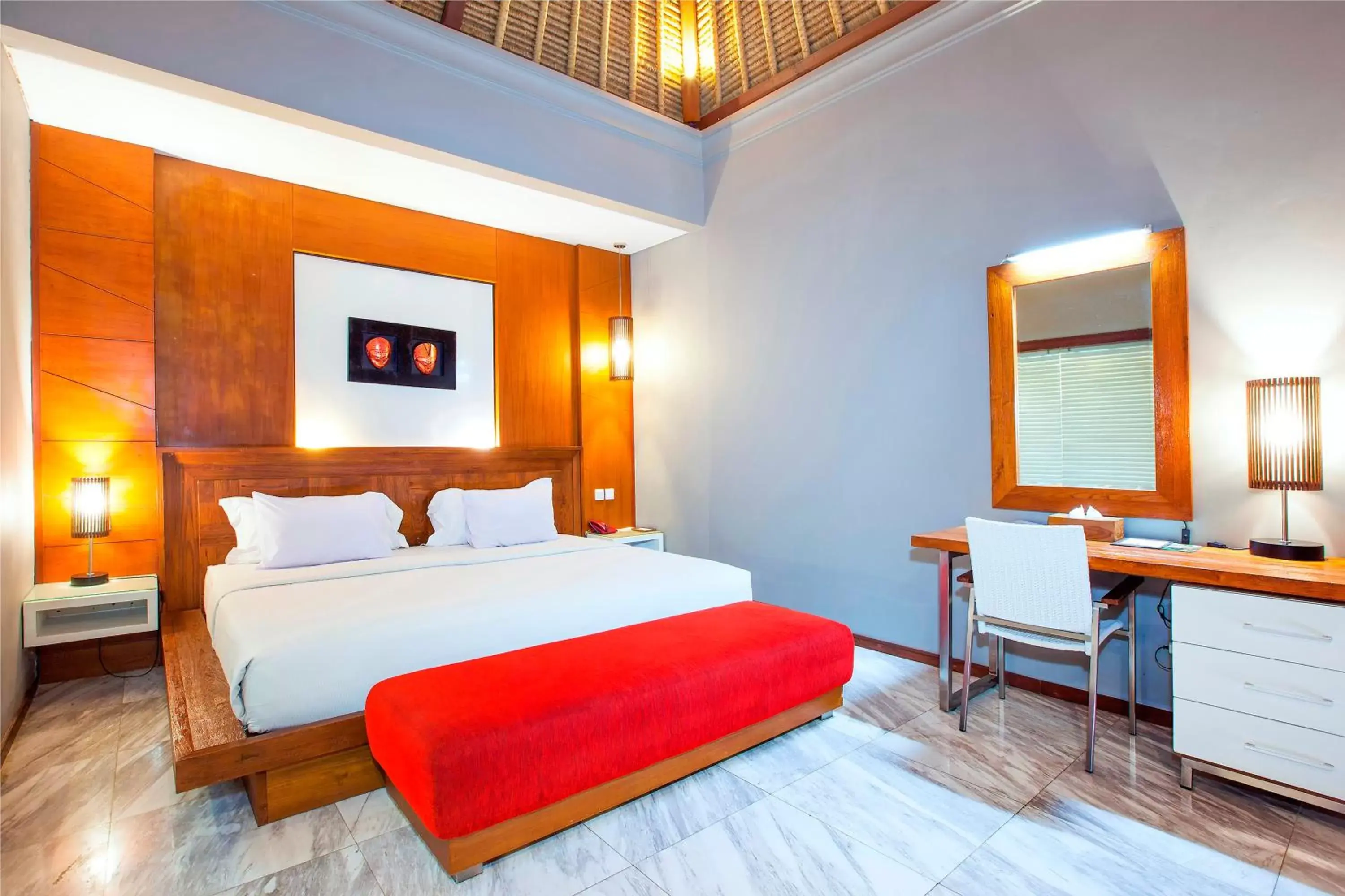 TV and multimedia, Bed in Abi Bali Resort and Villa