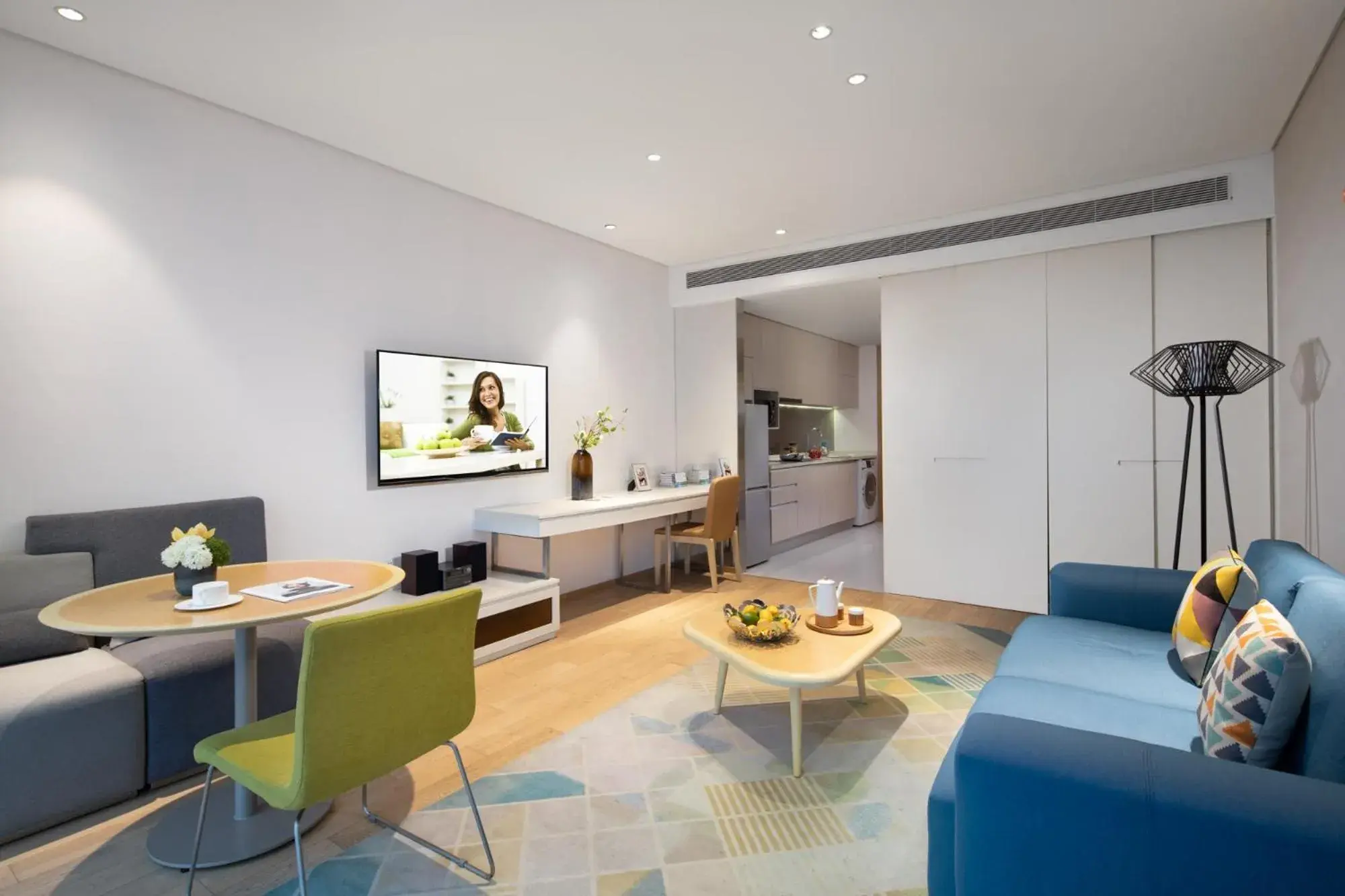 Property building, Dining Area in Citadines Intime City Hangzhou Property building, Dining Area in Citadines Intime City Hangzhou