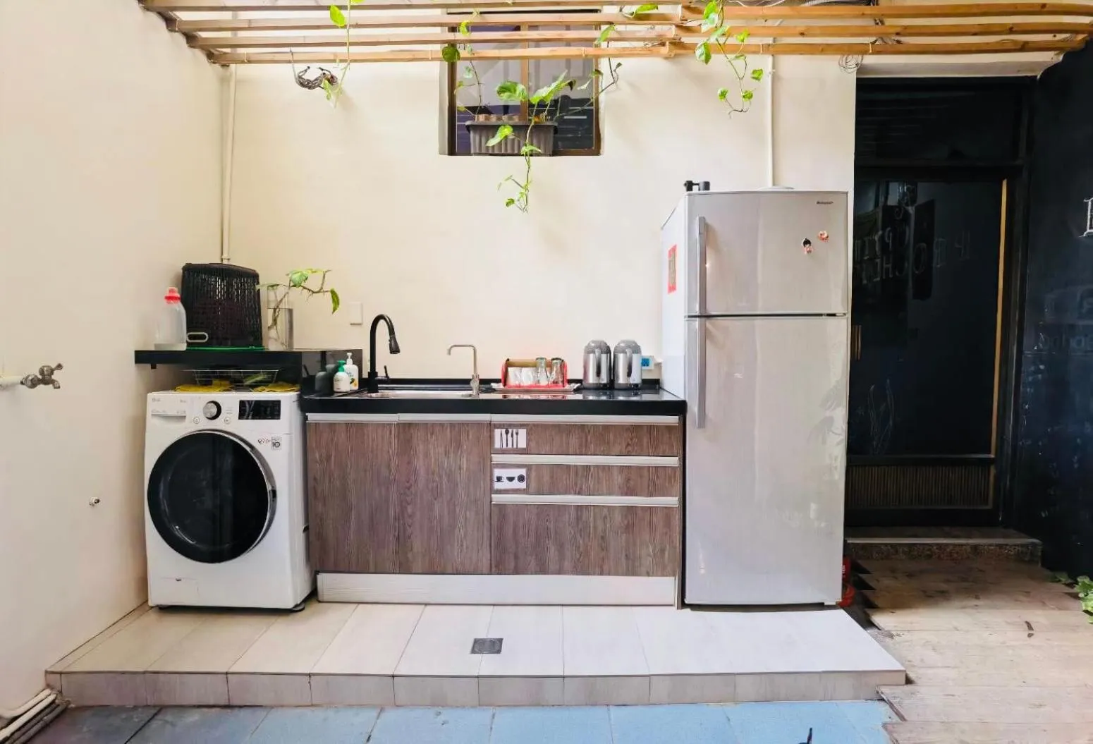 laundry in OC Hostel