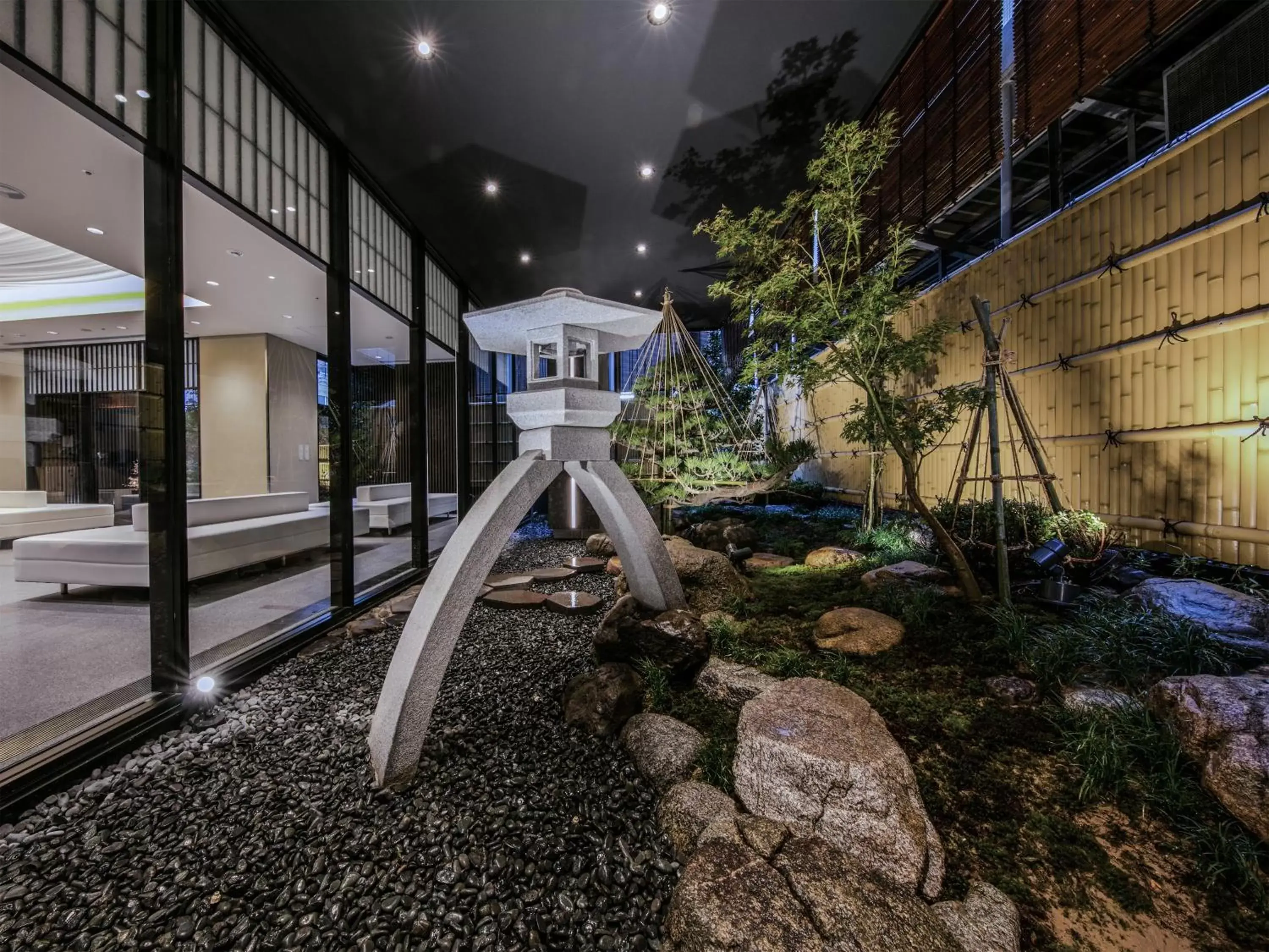 Garden in UNIZO INN Kanazawa Hyakumangoku Dori