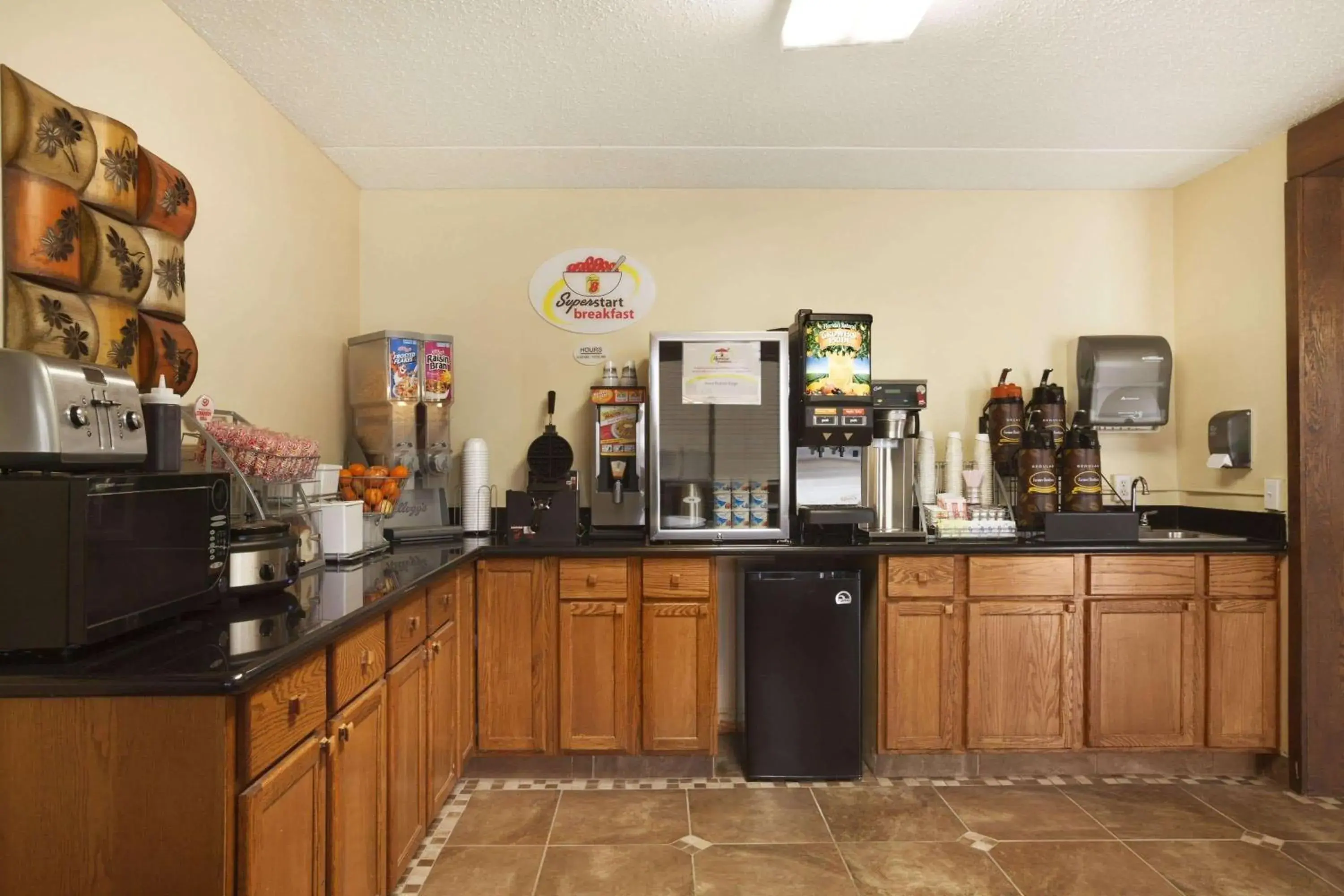 Restaurant/places to eat in Super 8 by Wyndham West Fargo Main Ave ND Restaurant/places to eat in Super 8 by Wyndham West Fargo Main Ave ND