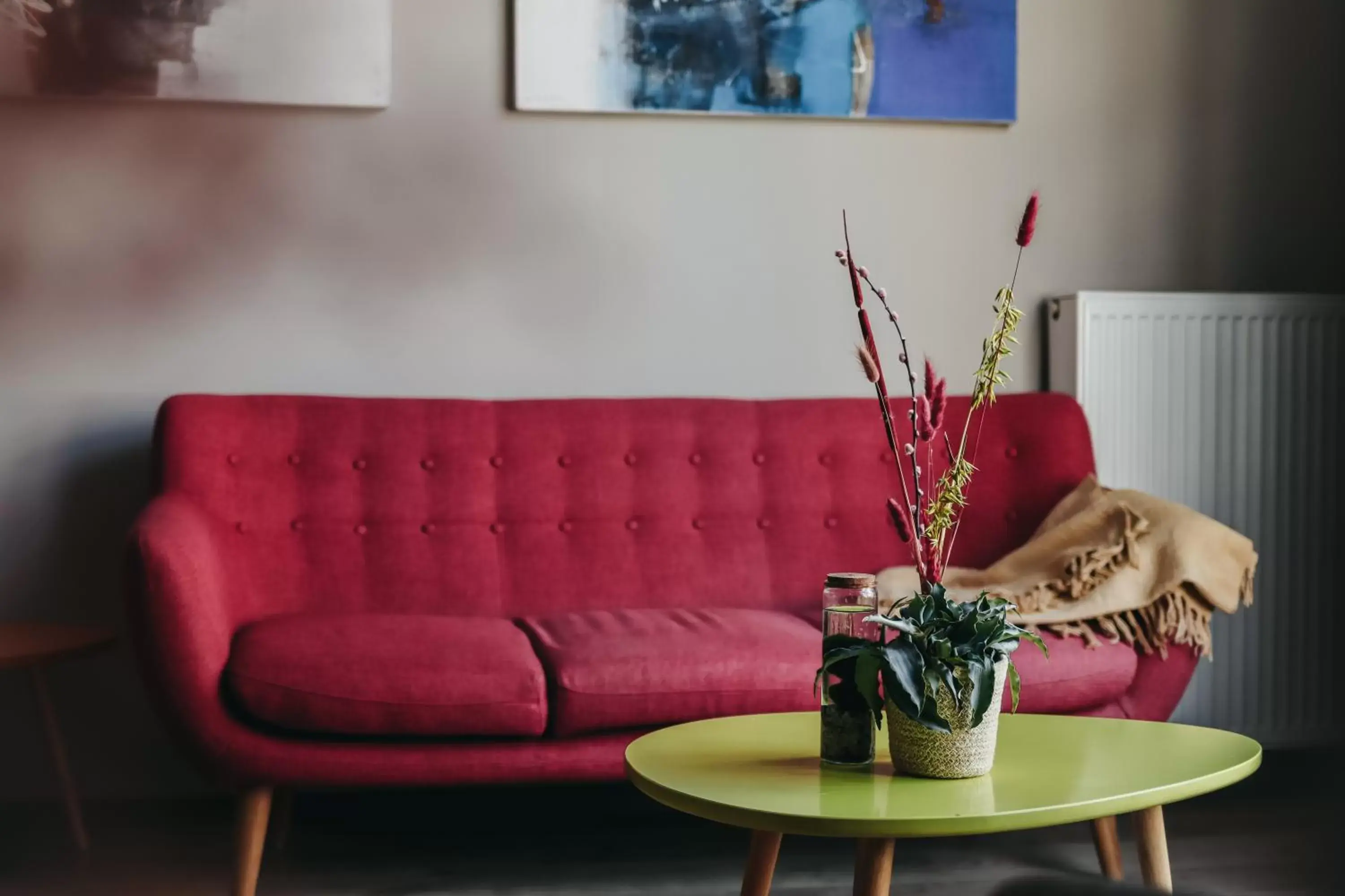 Seating Area in HOLT Hotel