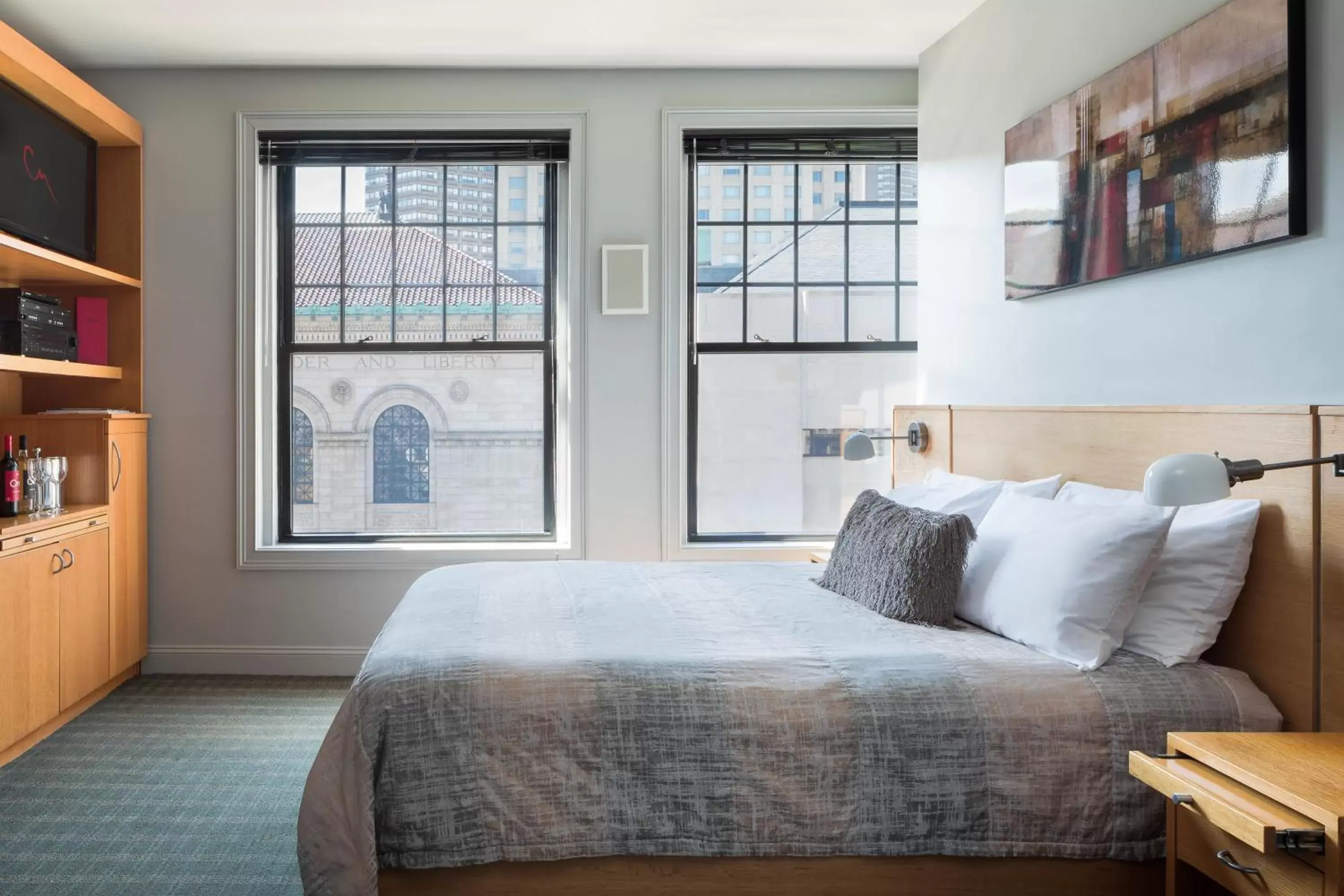 Bedroom, Bed in Charlesmark Hotel