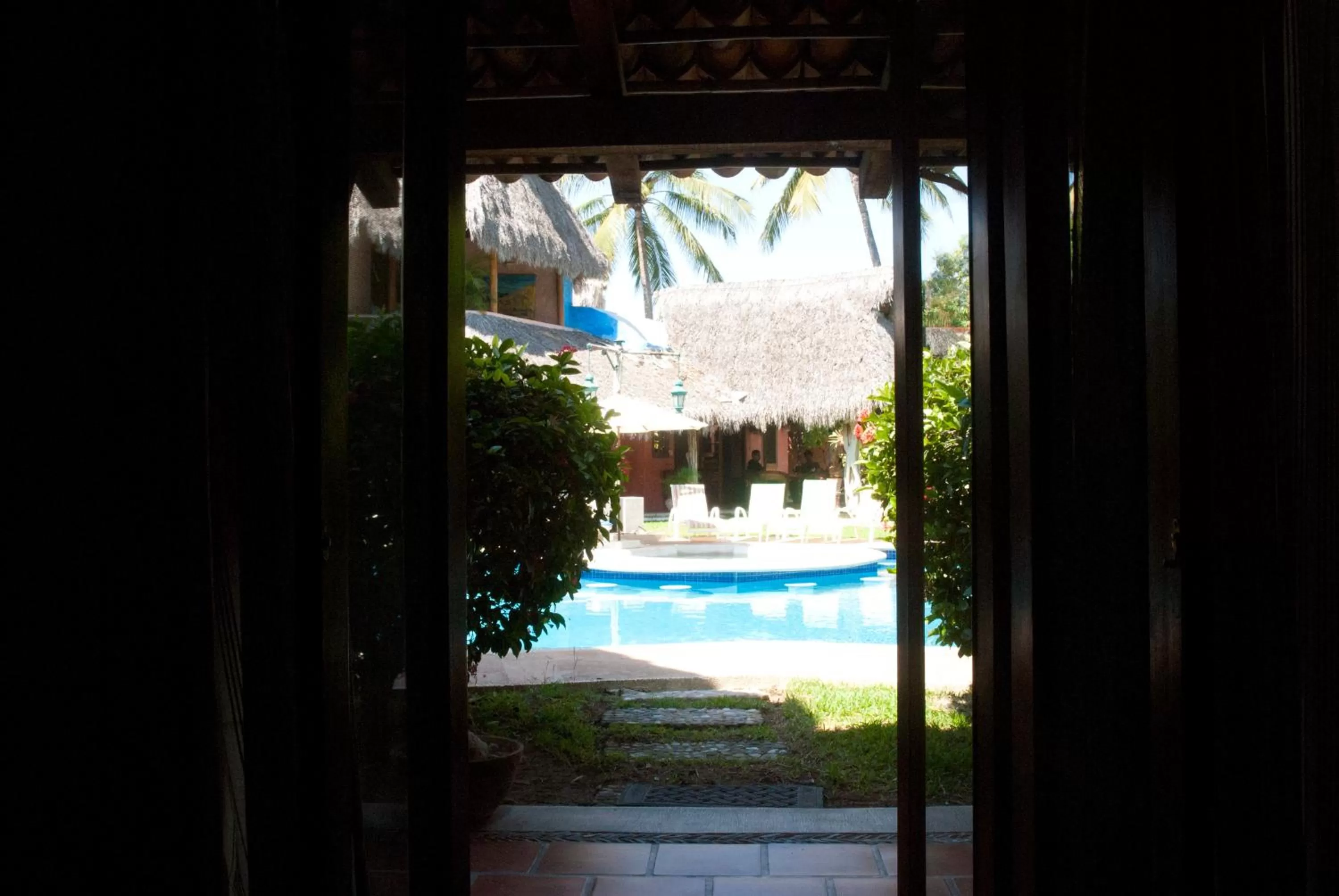 Pool View in Casa Villa Magnolia B&B