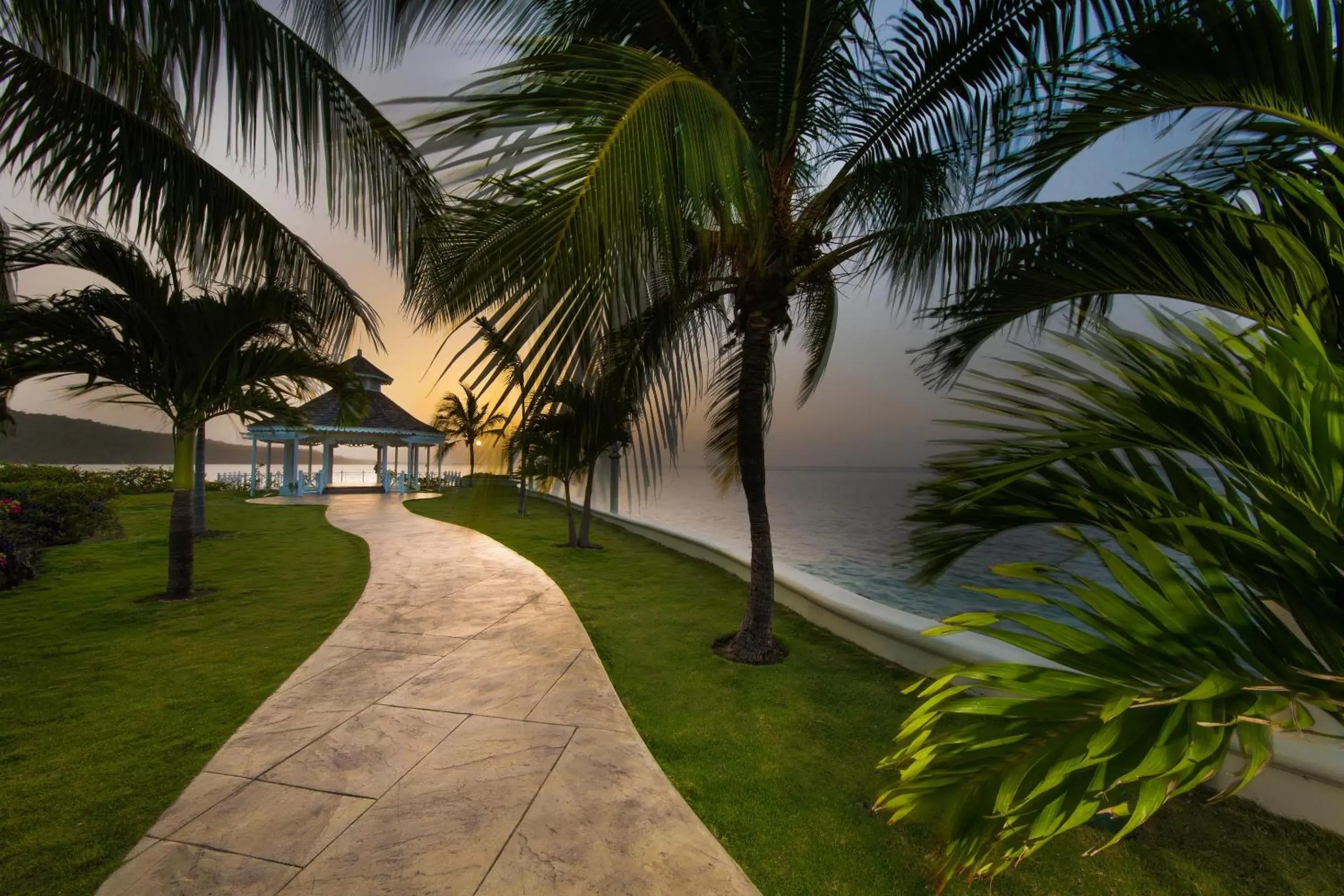 Natural landscape, Garden in Moon Palace Jamaica