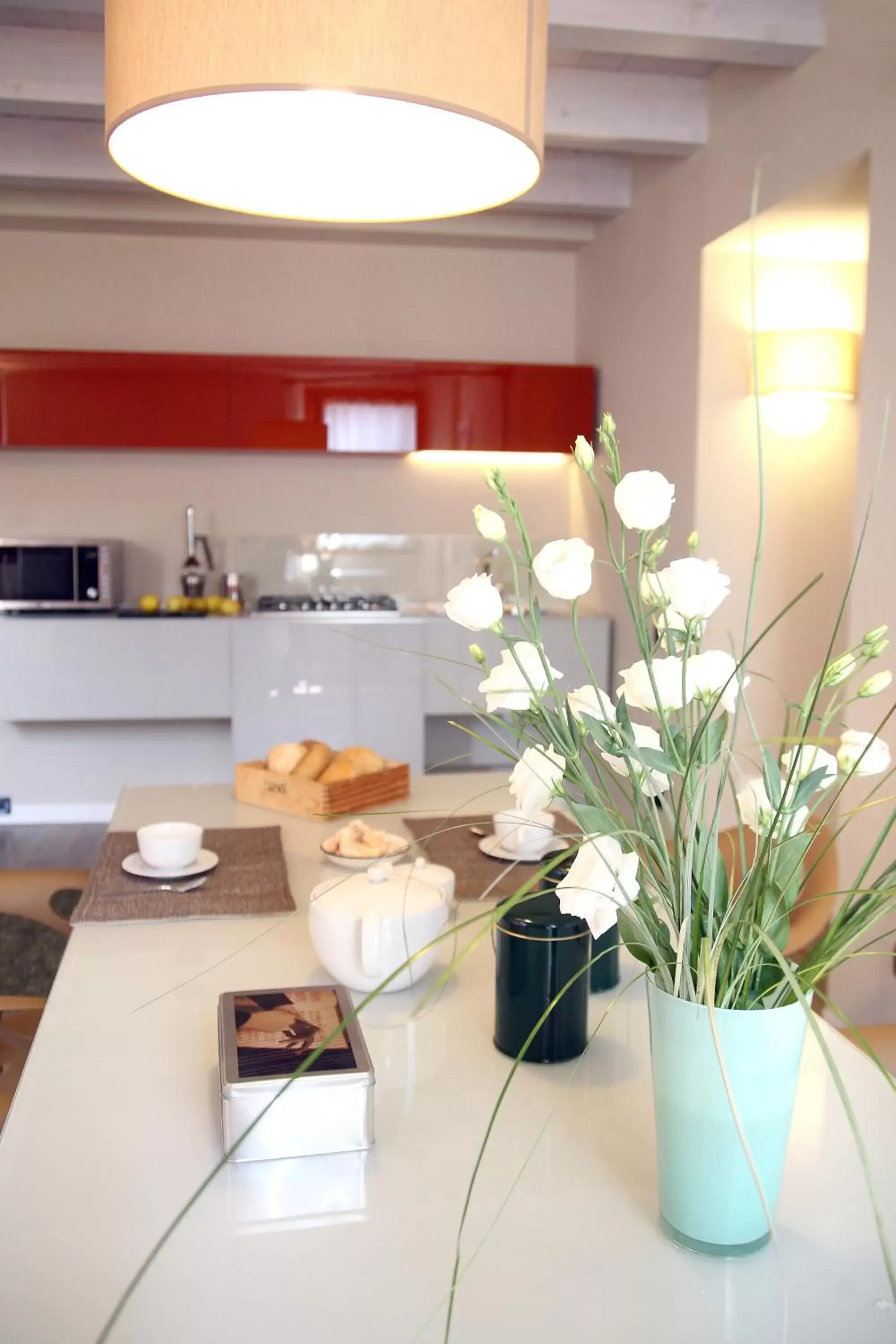 Decorative detail, Kitchen/Kitchenette in Corte San Luca Apartments