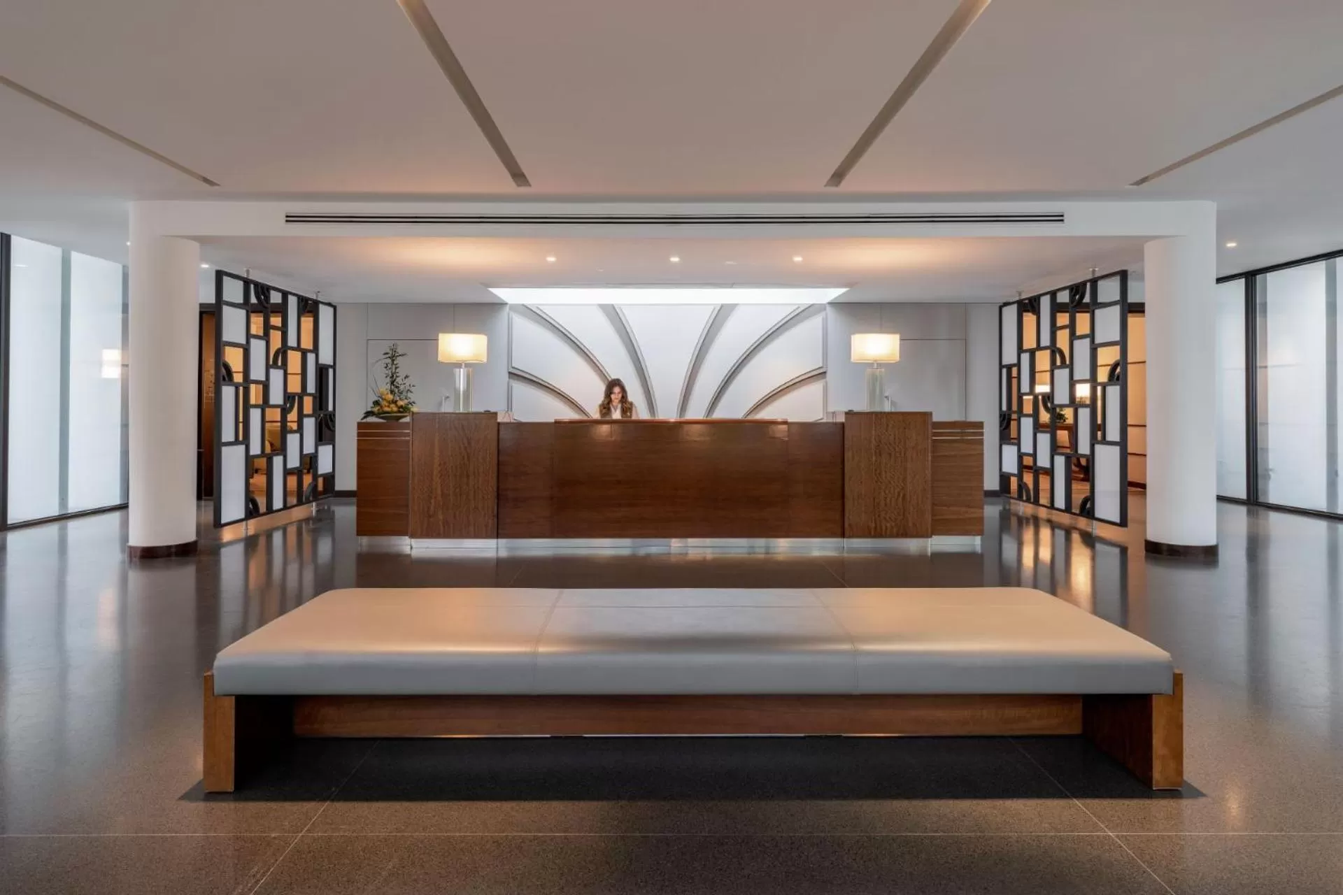 Lobby or reception, Bed in Terra Nostra Garden Hotel