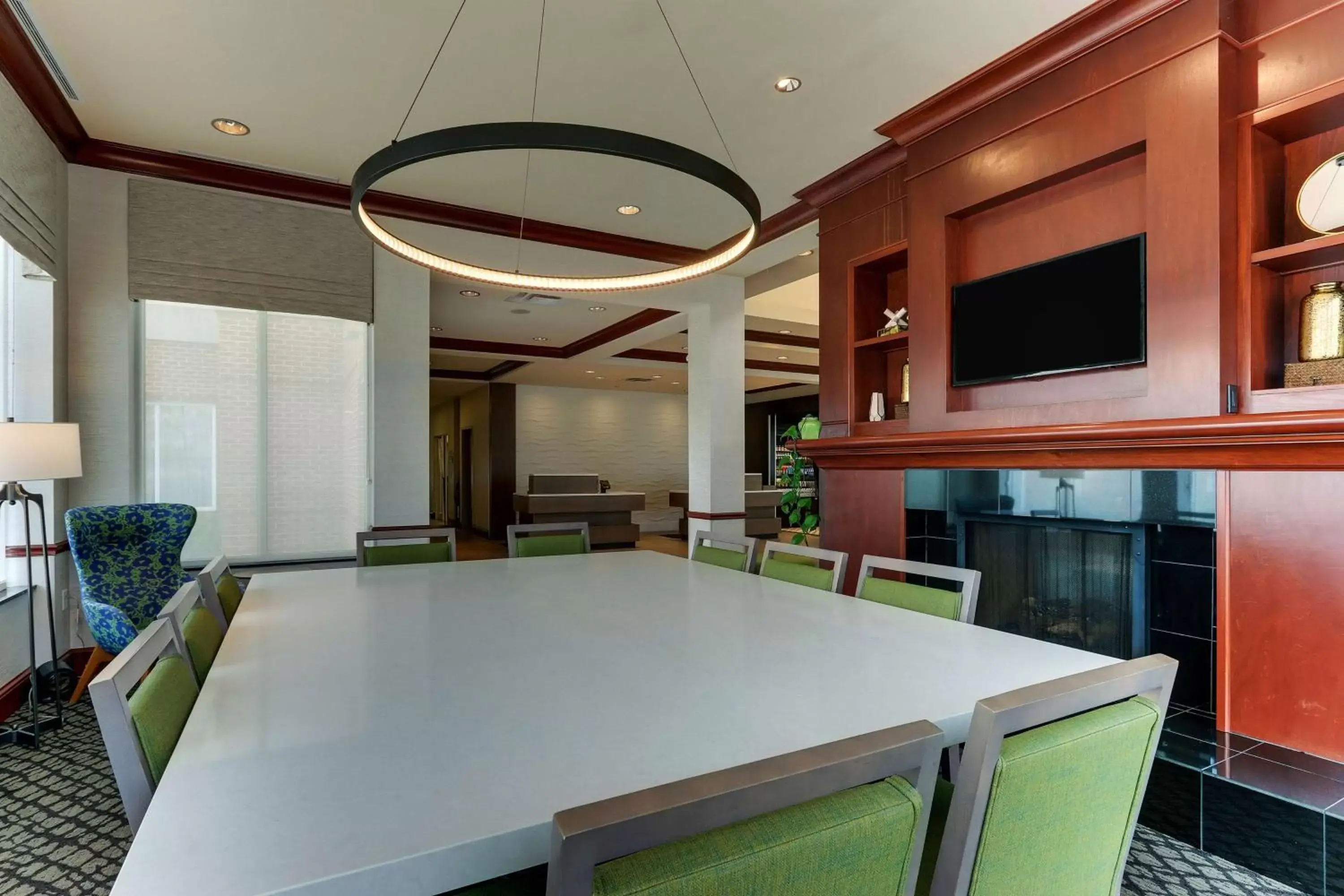 Lobby or reception in Hilton Garden Inn Indianapolis Airport Lobby or reception in Hilton Garden Inn Indianapolis Airport