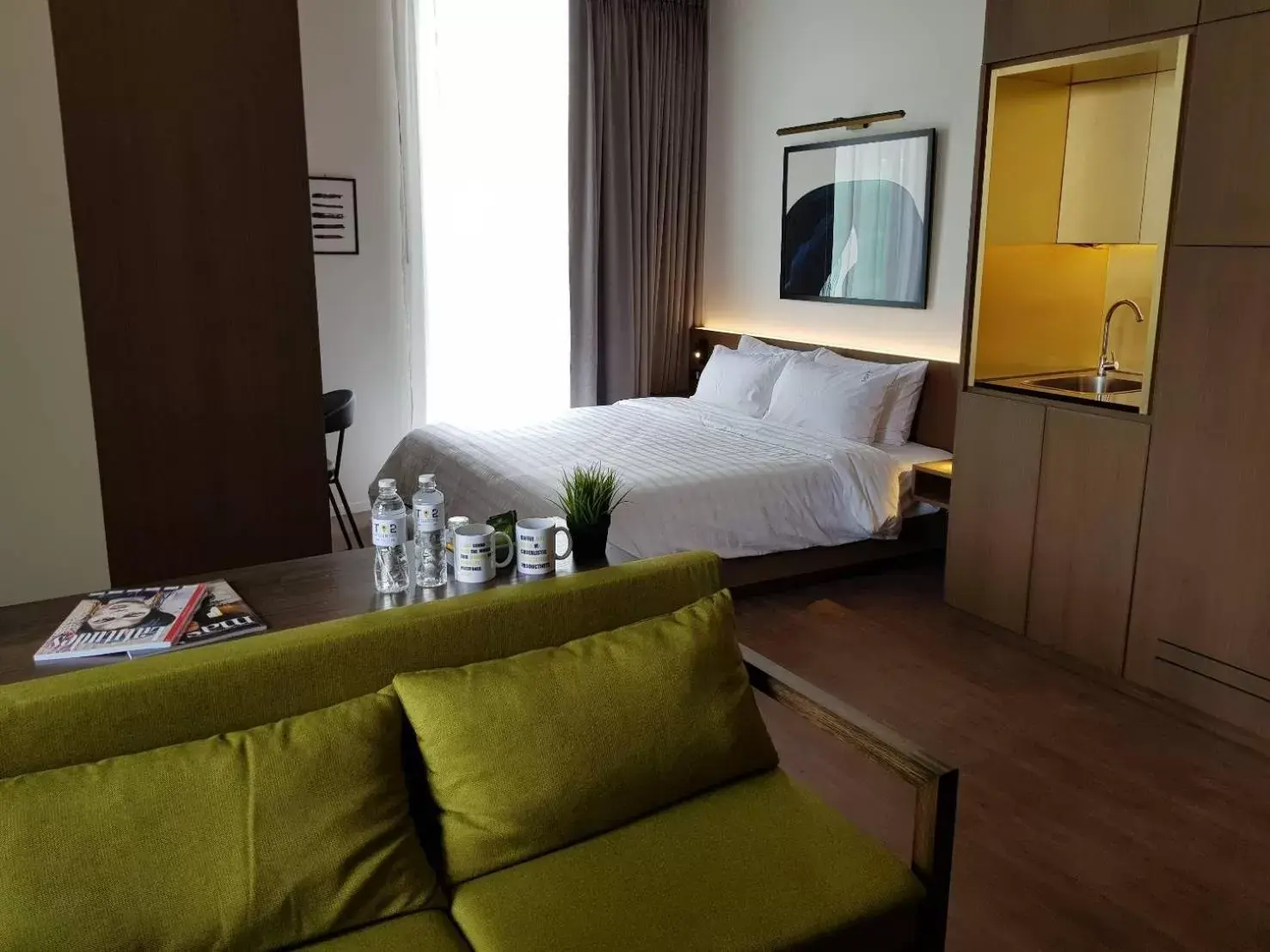 TV and multimedia, Bed in T2 Residence Sathorn