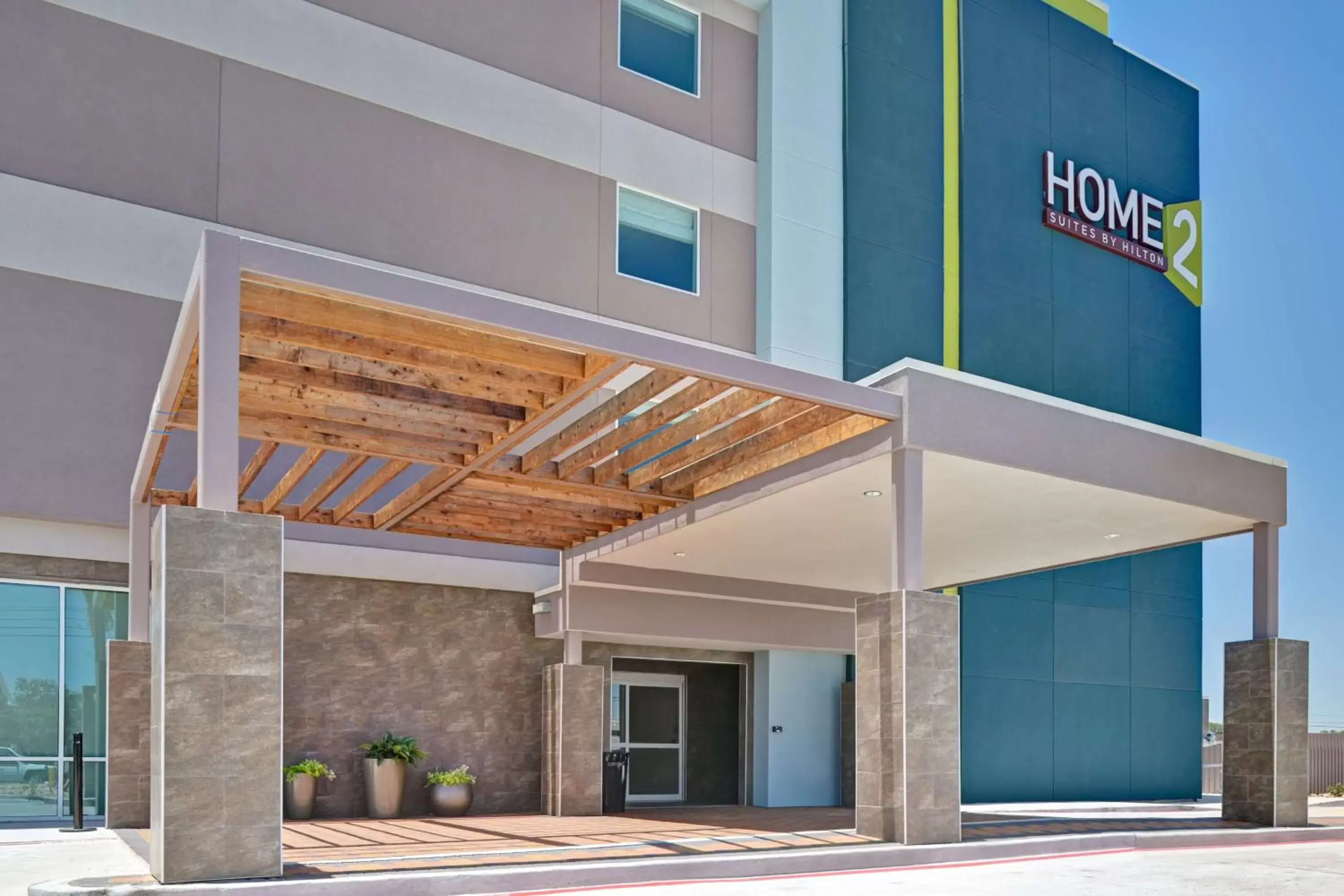 Property building in Home2 Suites Corpus Christi Southeast, Tx