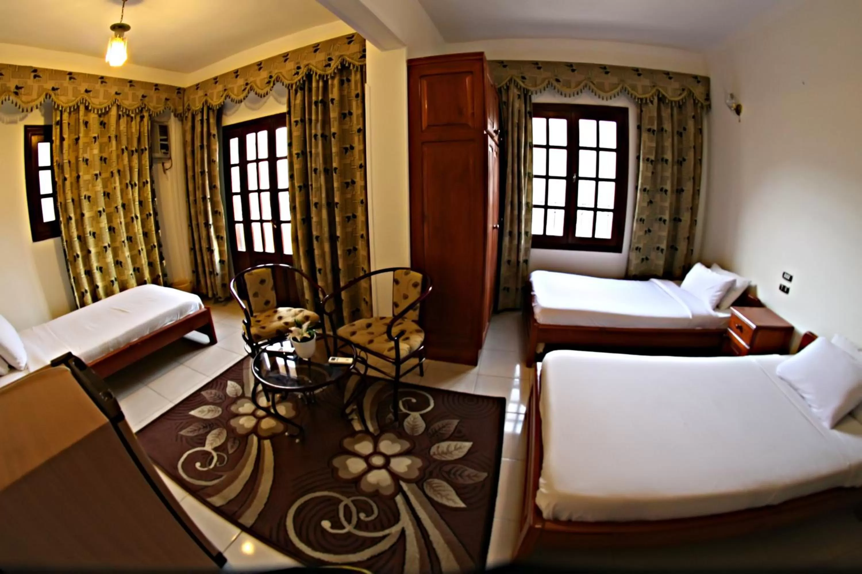 Photo of the whole room, Bed in Luxor Hotel Hurghada